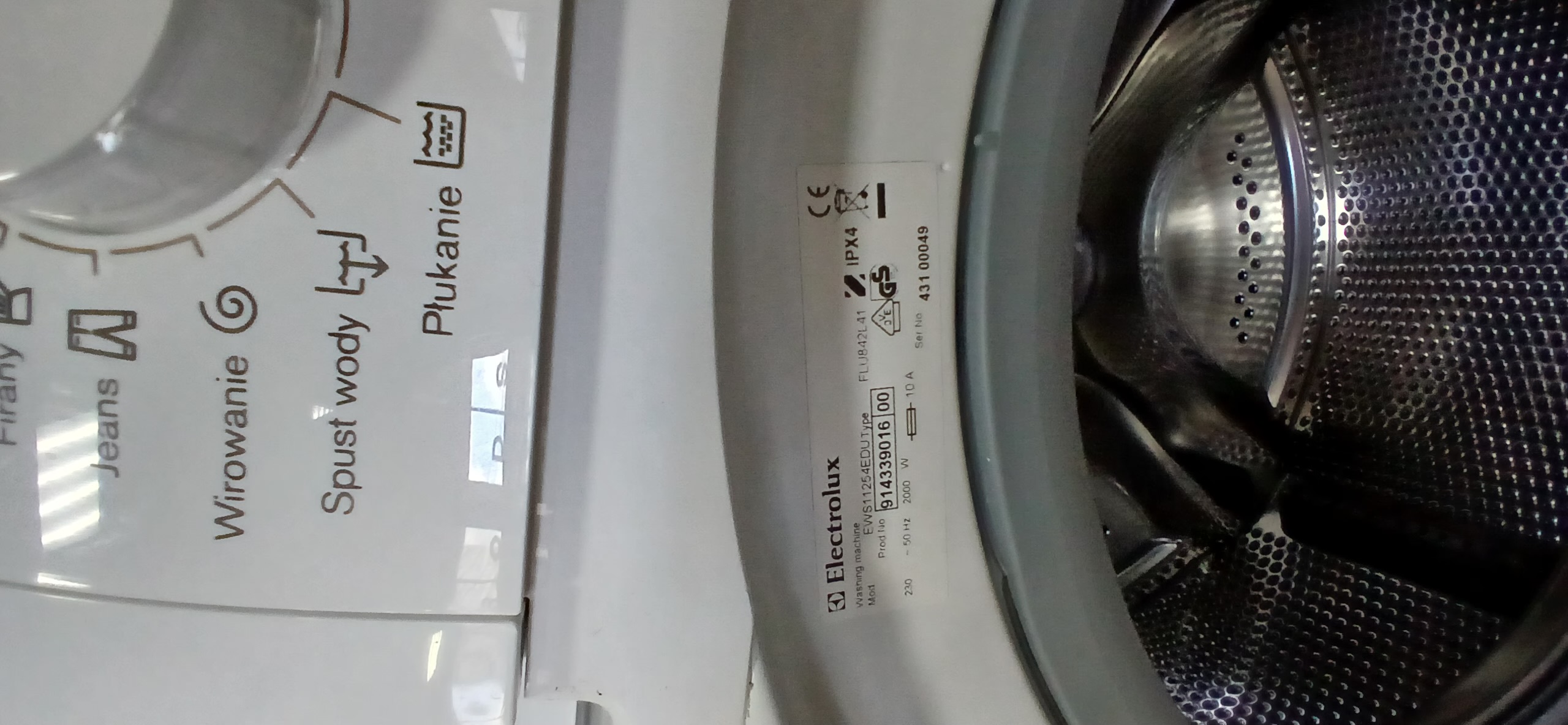 Пральна машина Electrolux EWS11254EDU