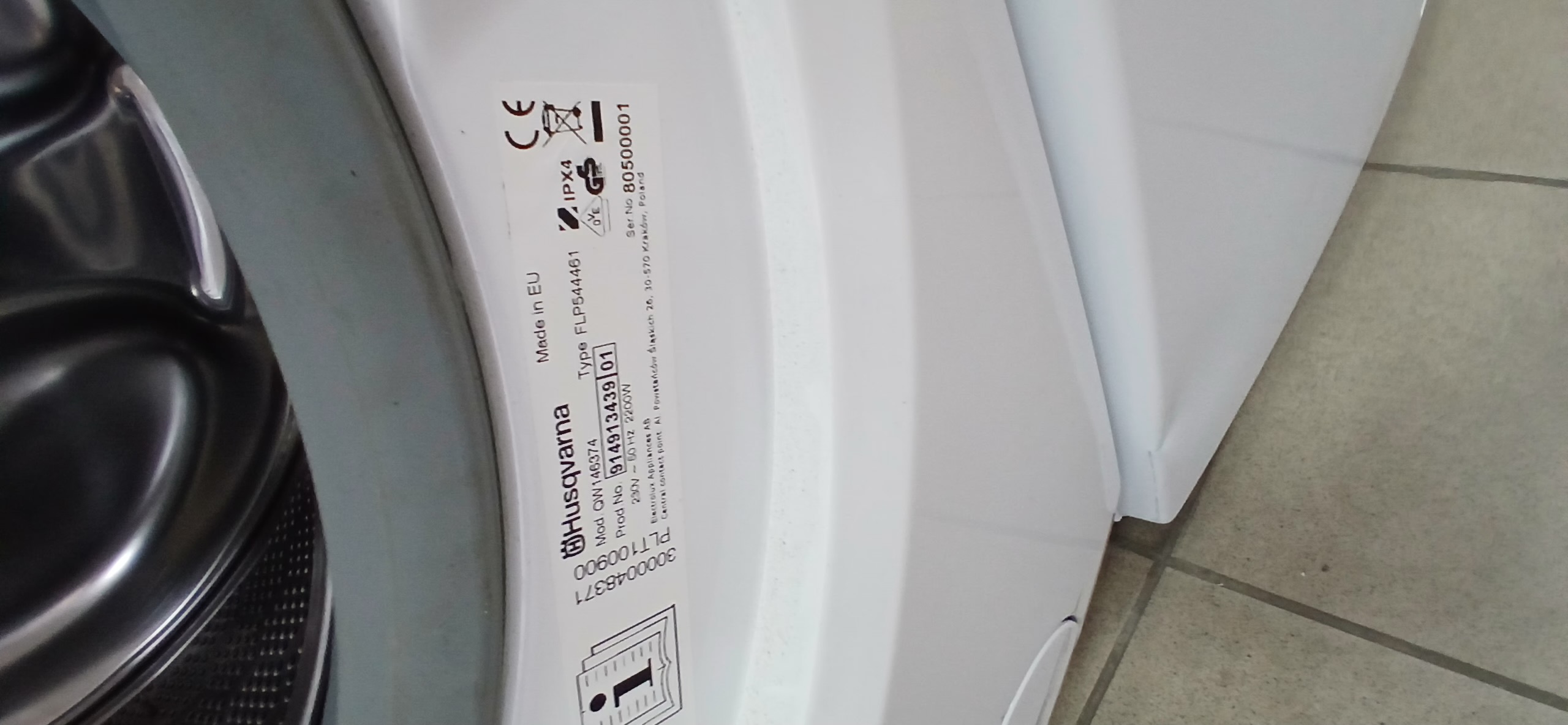 Пральна машина husqvarna QW146374
