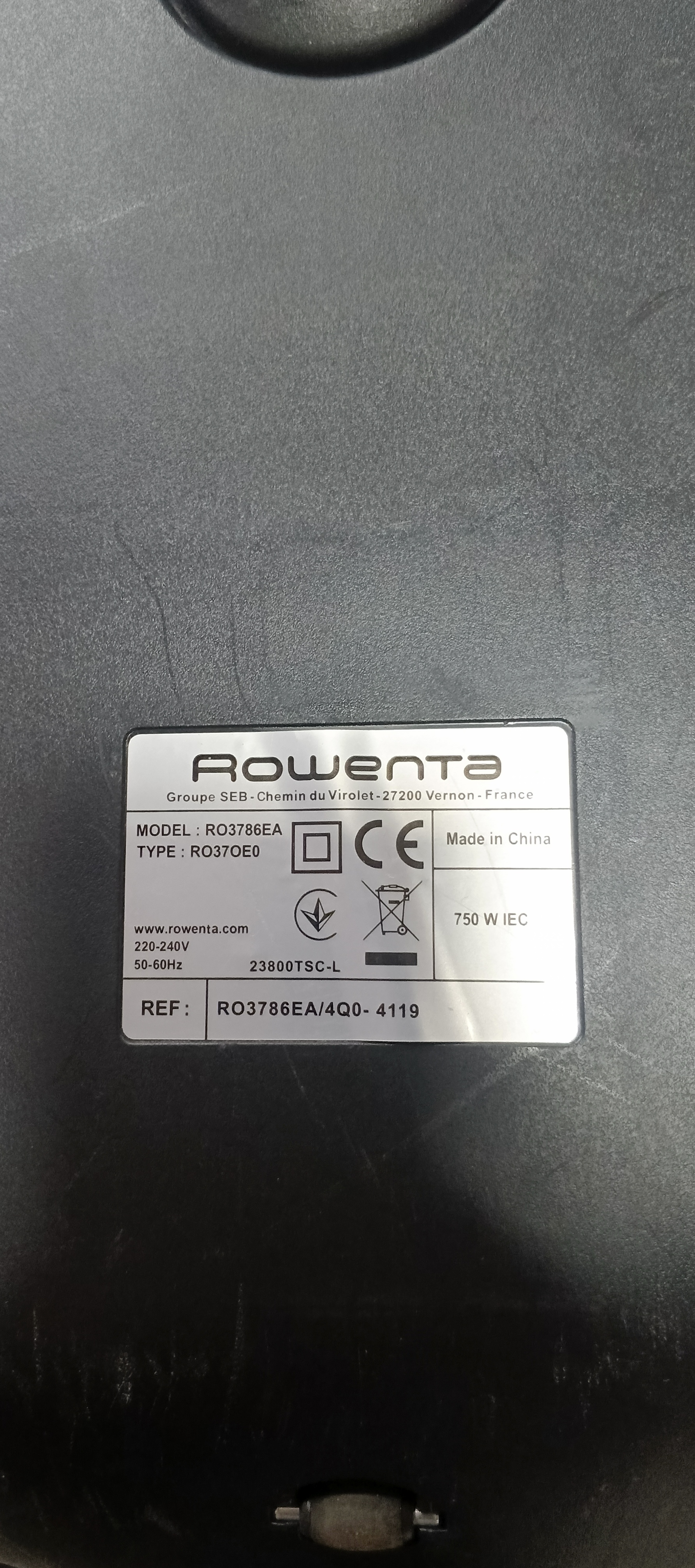 Поротяг Rowenta RO3786EA