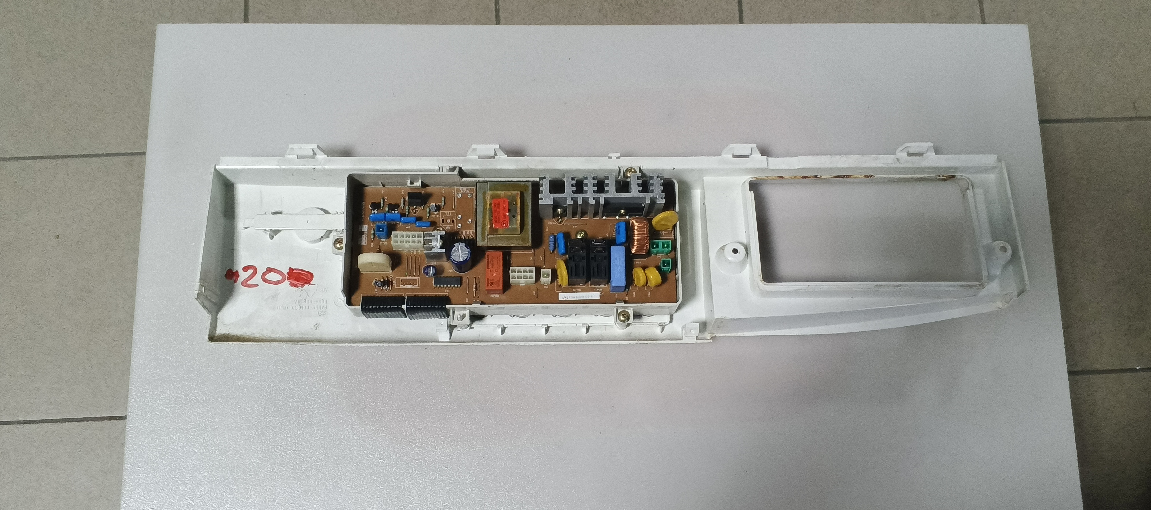 Б/У  Модуль управління(індикація) пральної машини Samsung F1043