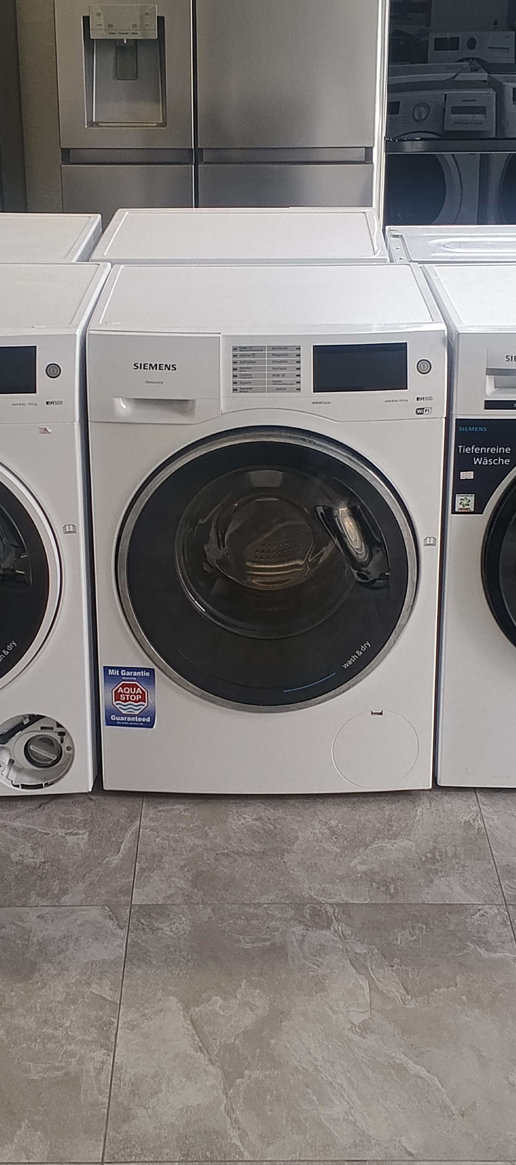 Пральна сушильна машина Siemens iQ500(WD14U590)