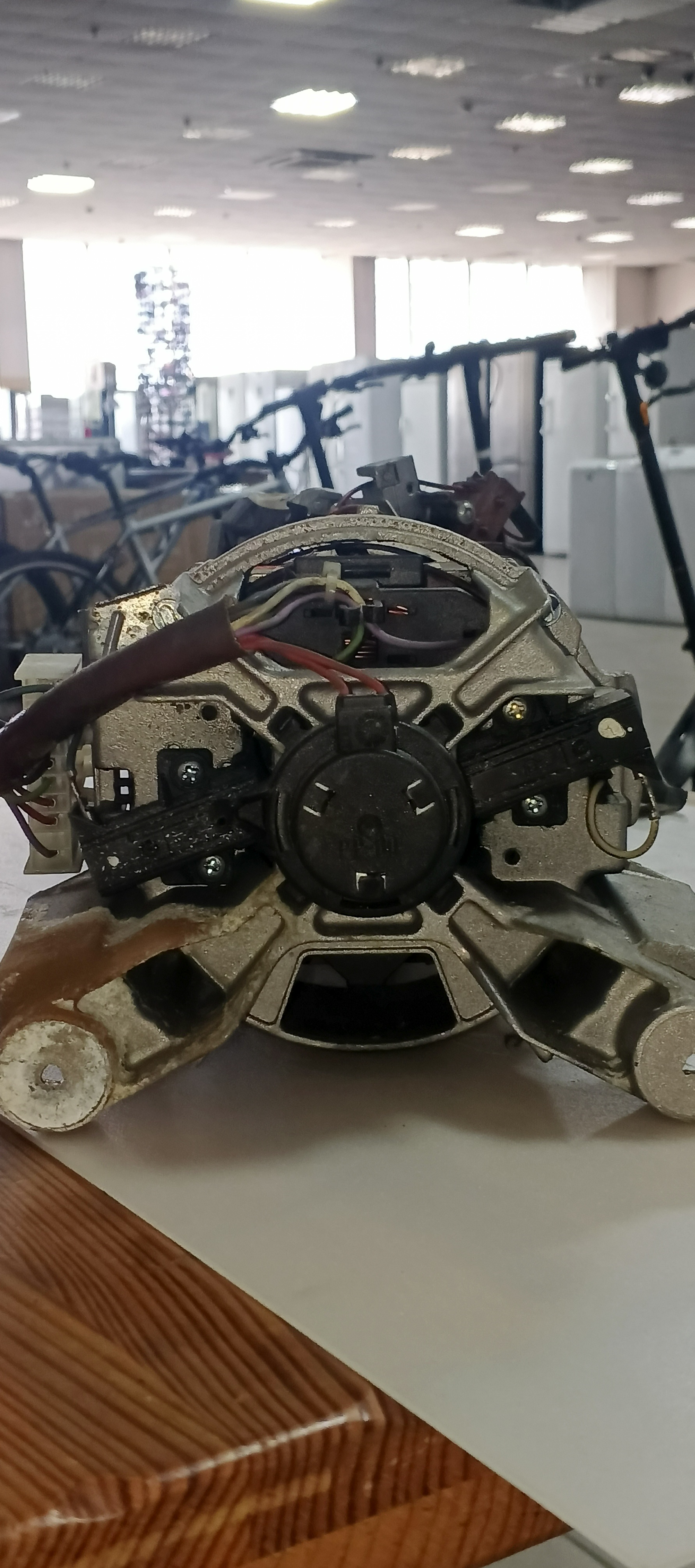 Б/у мотор для пральної машини AEG 350w