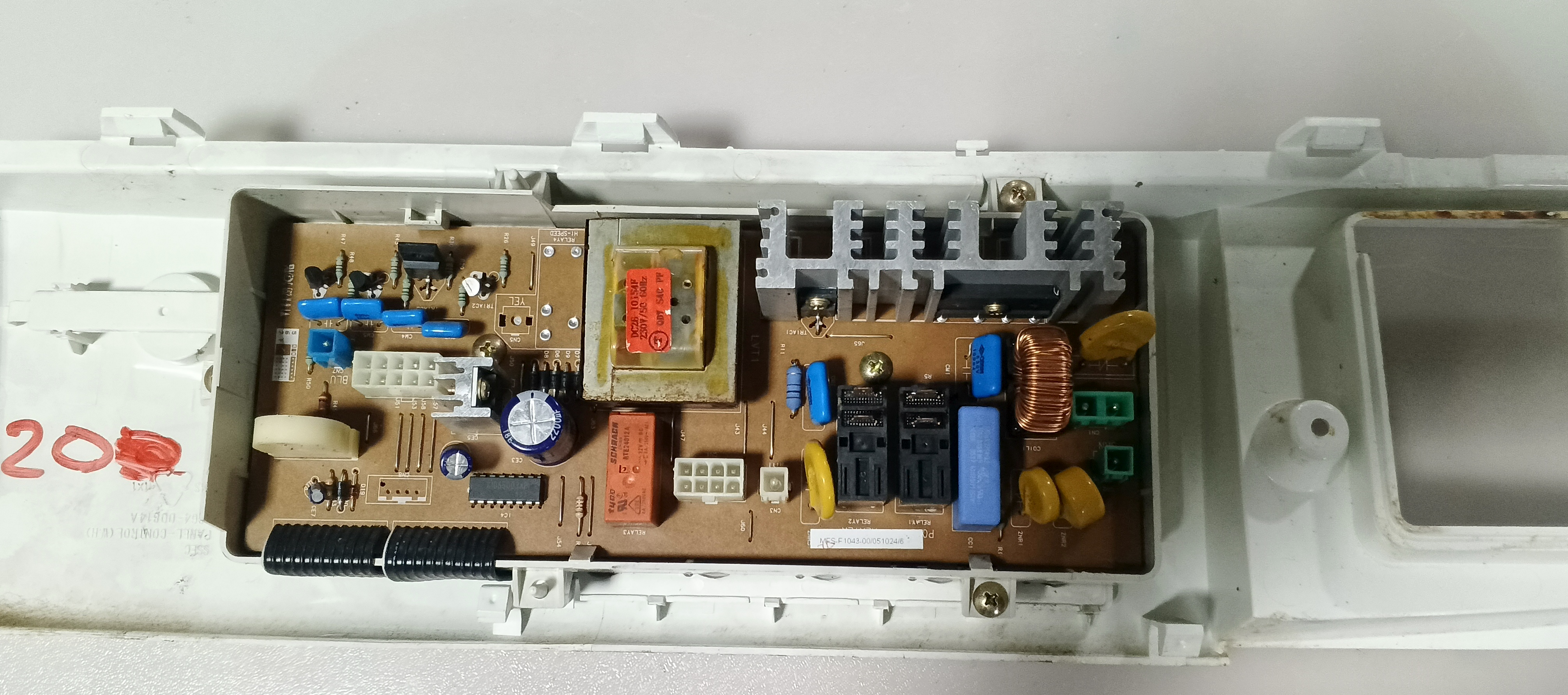 Б/У  Модуль управління(індикація) пральної машини Samsung F1043