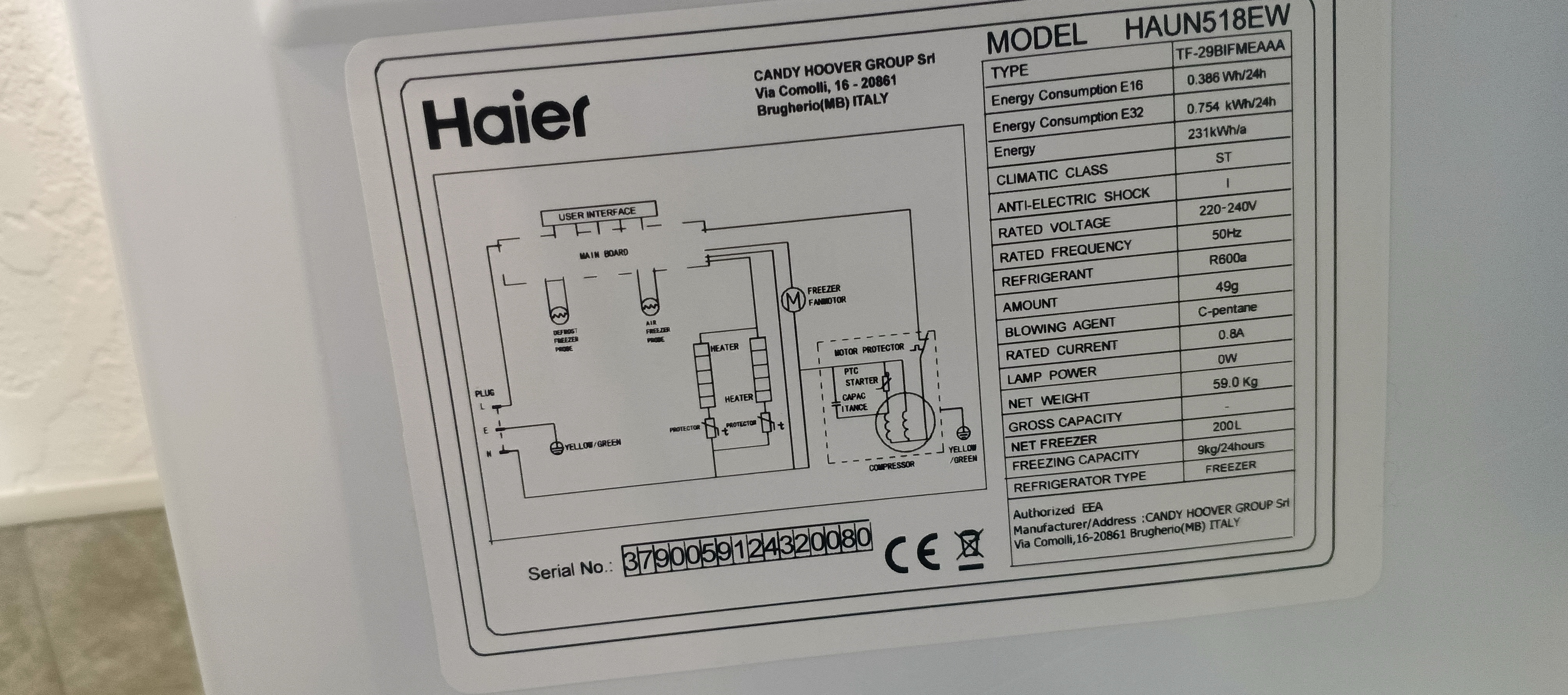 Комплект холодильник плюс морозильна камера Haier
