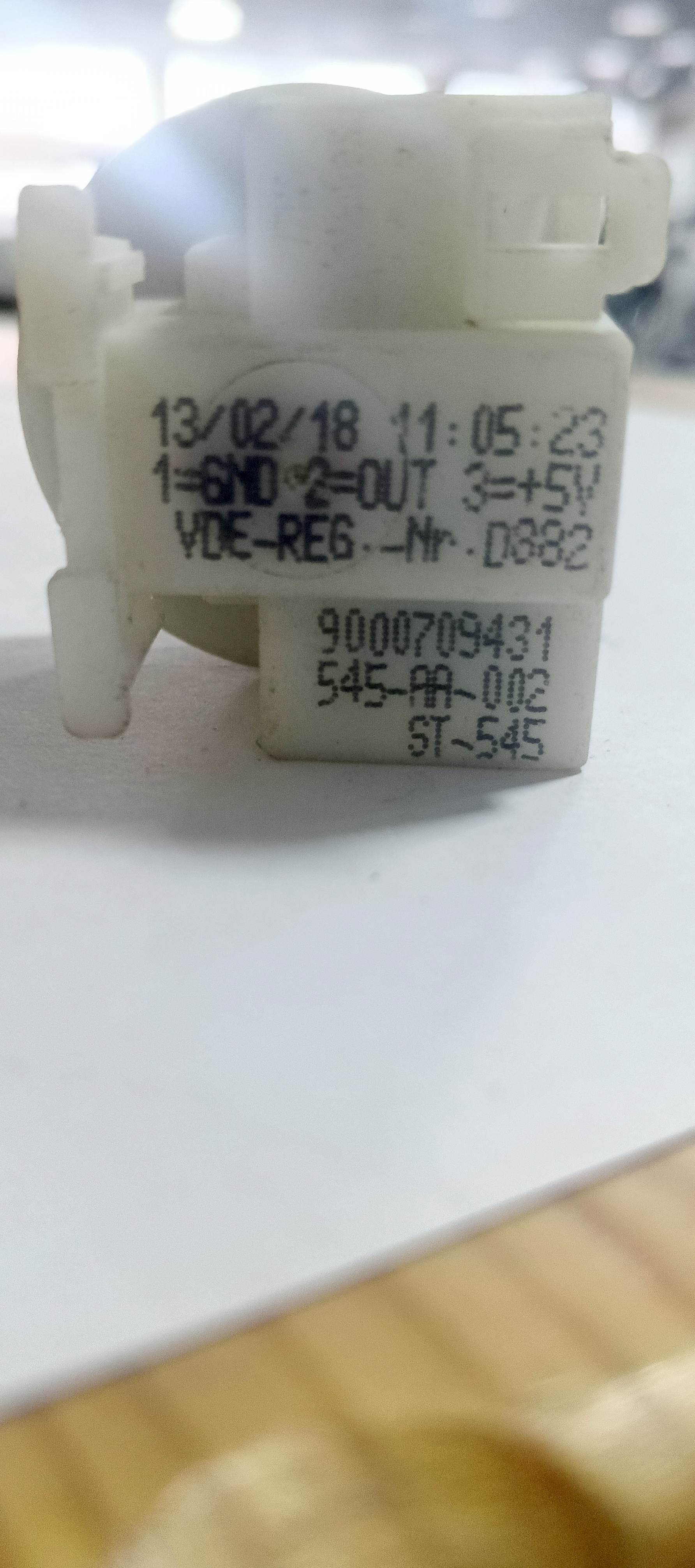 Б/у пресостат для пральної машини bosch 900709431
