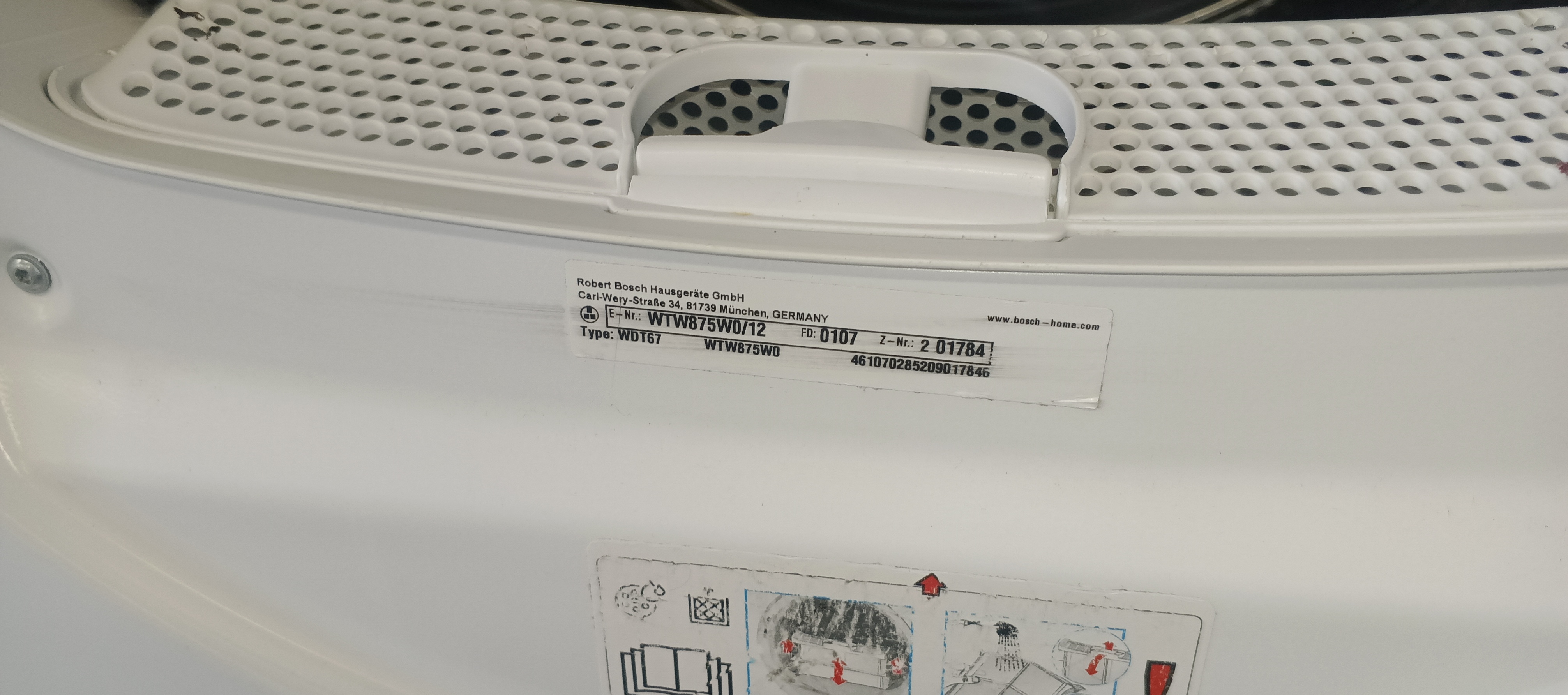 Комплект пральна плюс сушильна машина Bosch