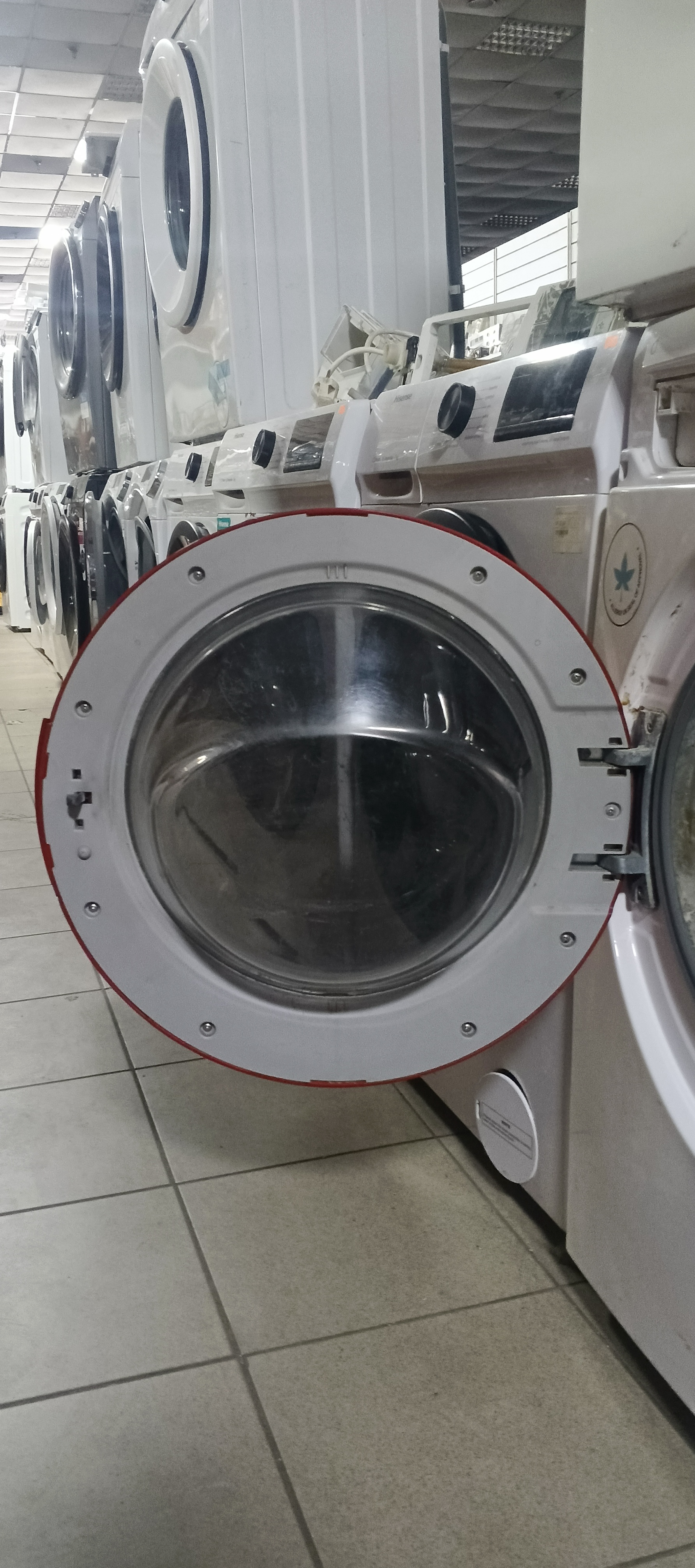 Б/УЛюк в зборі для пральної машини sharp ES-HFH612RW3-PL