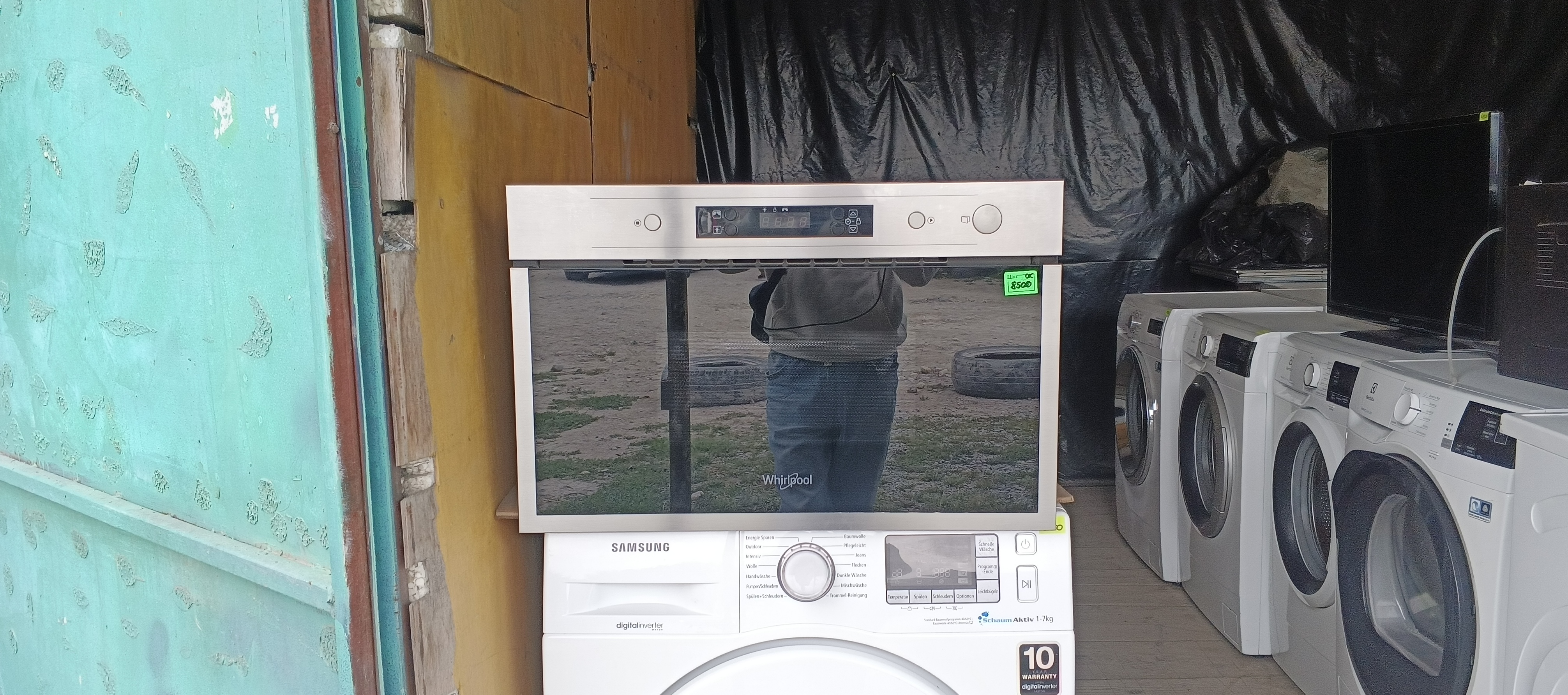 Вбудована мікрохвильова піч Whirlpool AMW 440/IX