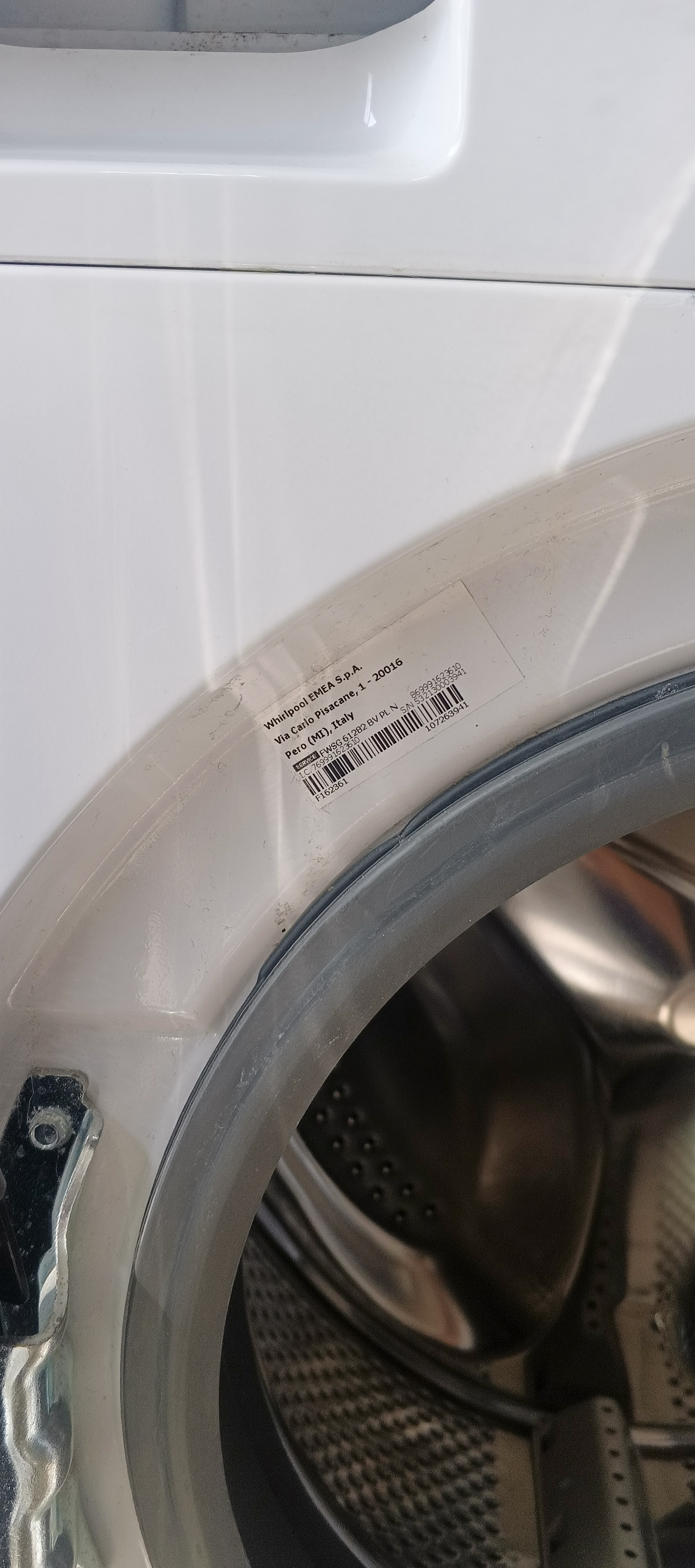 Пральна машина whirlpool FESG61282BVPLN