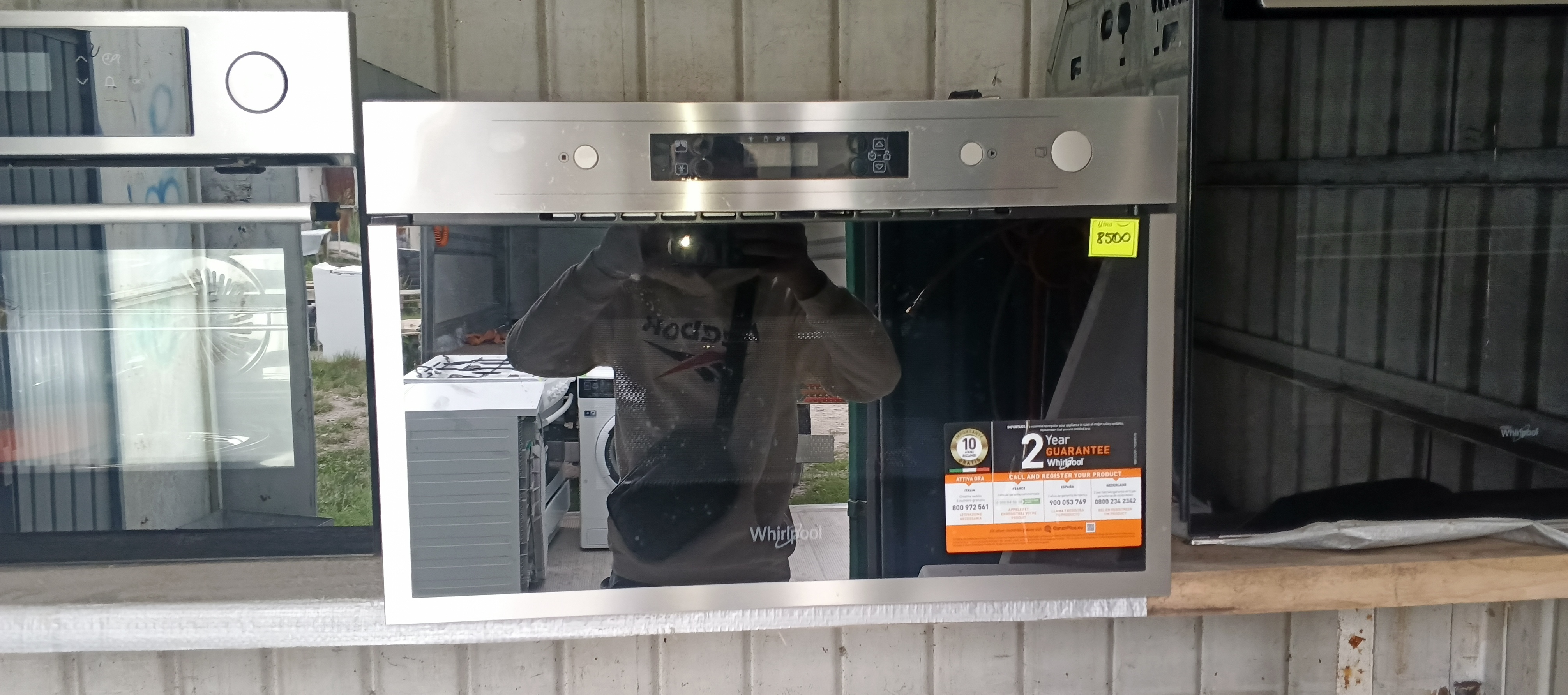 вбудована мікрохвильова піч Whirlpool AMW 440/IX