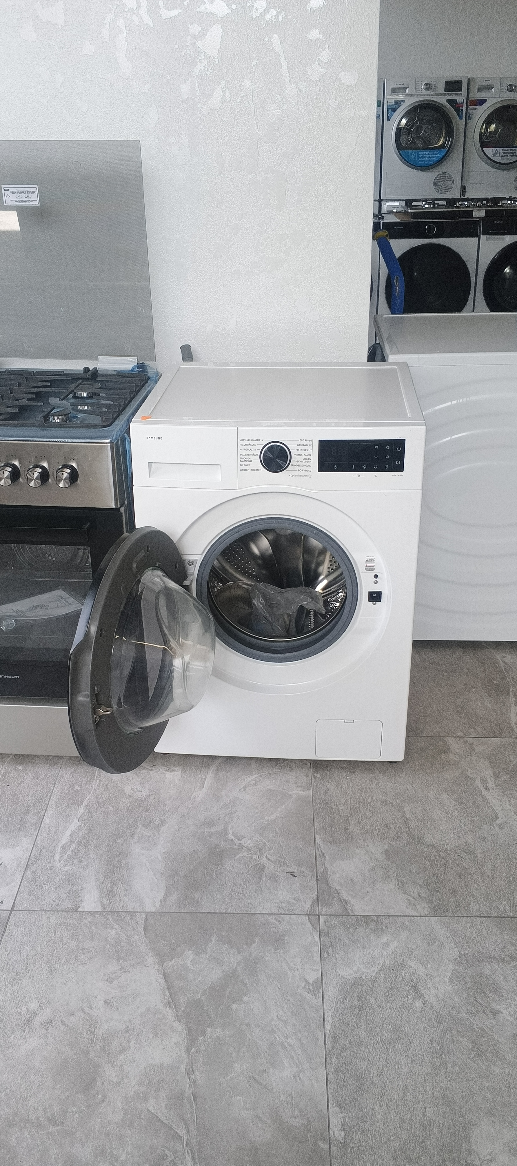 Прально сушильна машина Samsung WD1BDG5B15BE