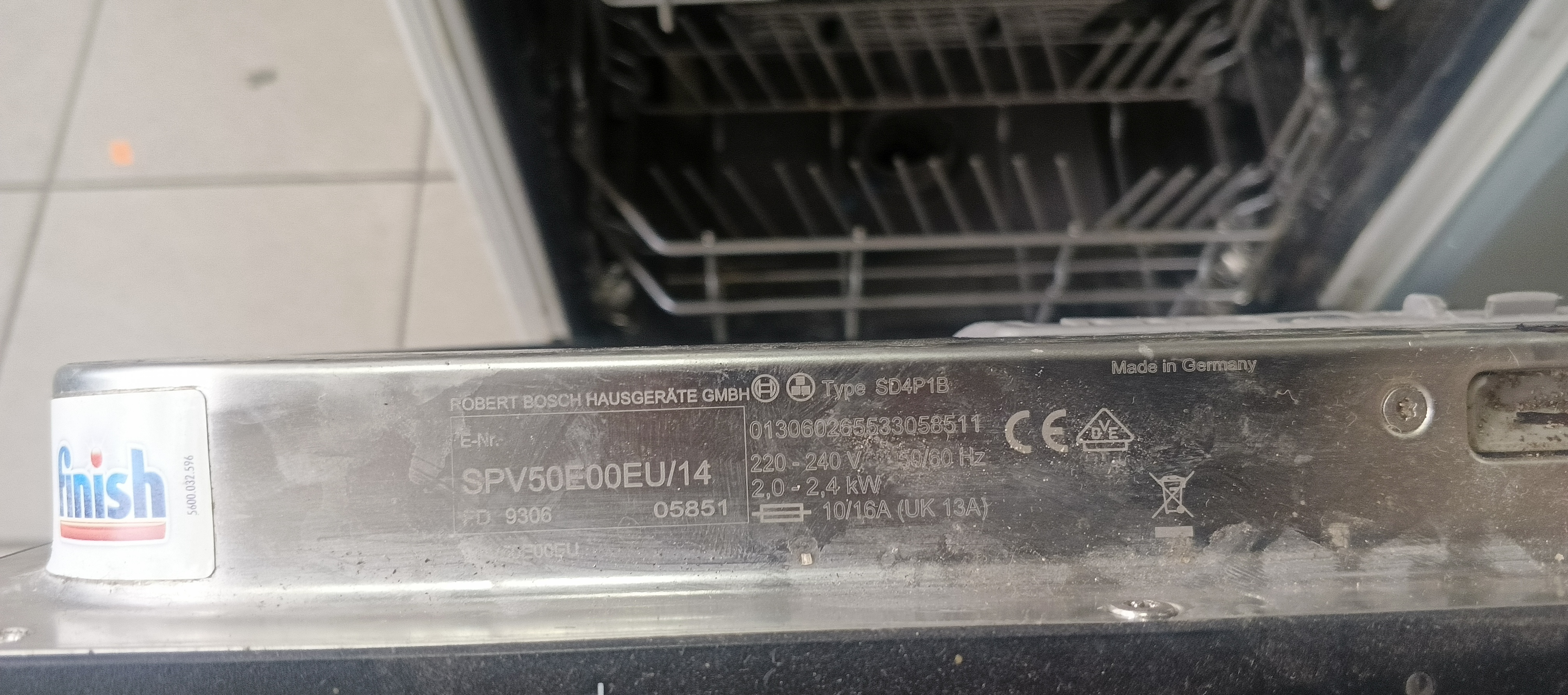 Посудомийна машина Bosch SPV50E00EU/14