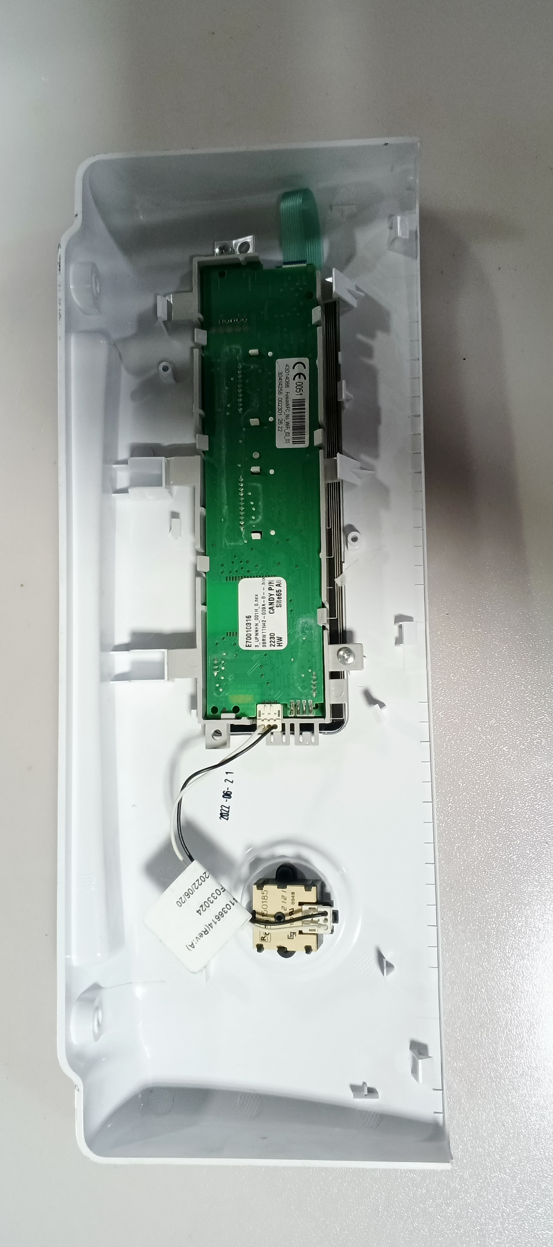 Б/У індикація пральної машини candy Smart inverter