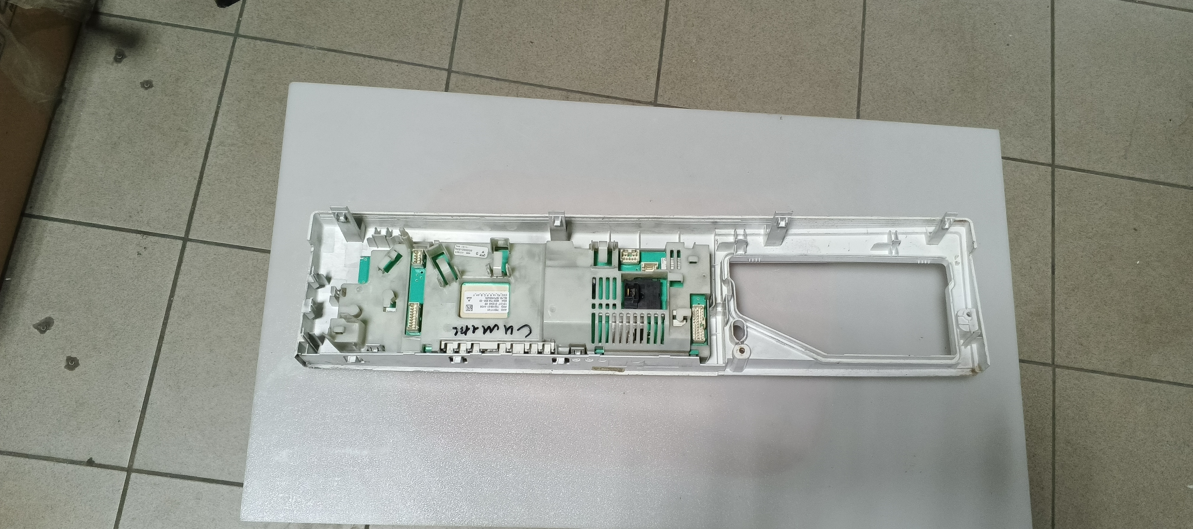 Б/У  Модуль управління(індикація) пральної машини  Siemens 753117-01