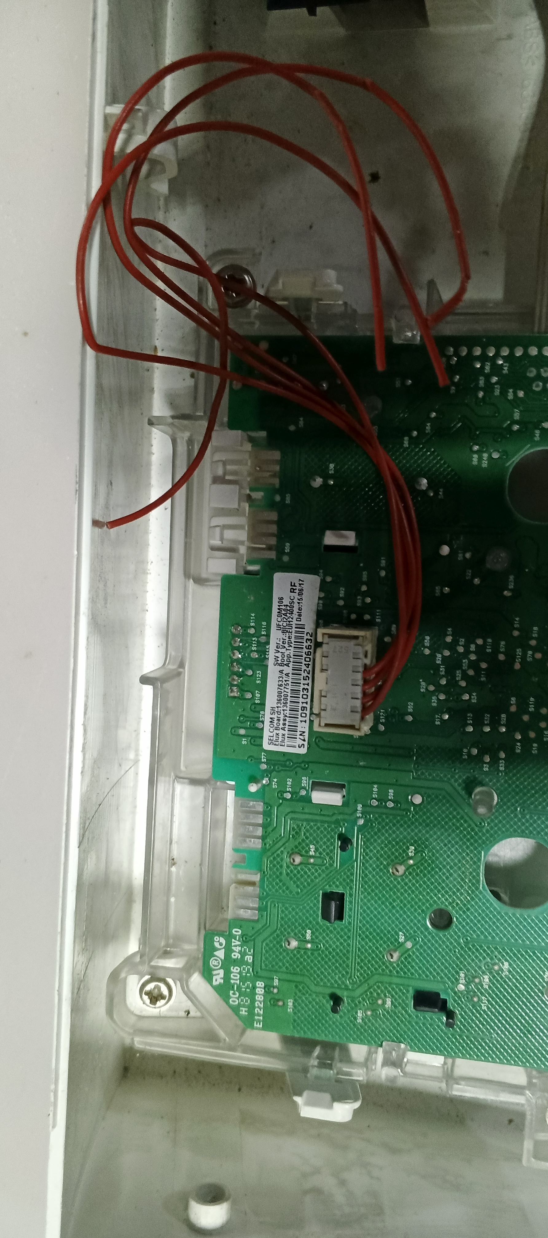 Б/У індикація пральної машини Electrolux 1300RPM