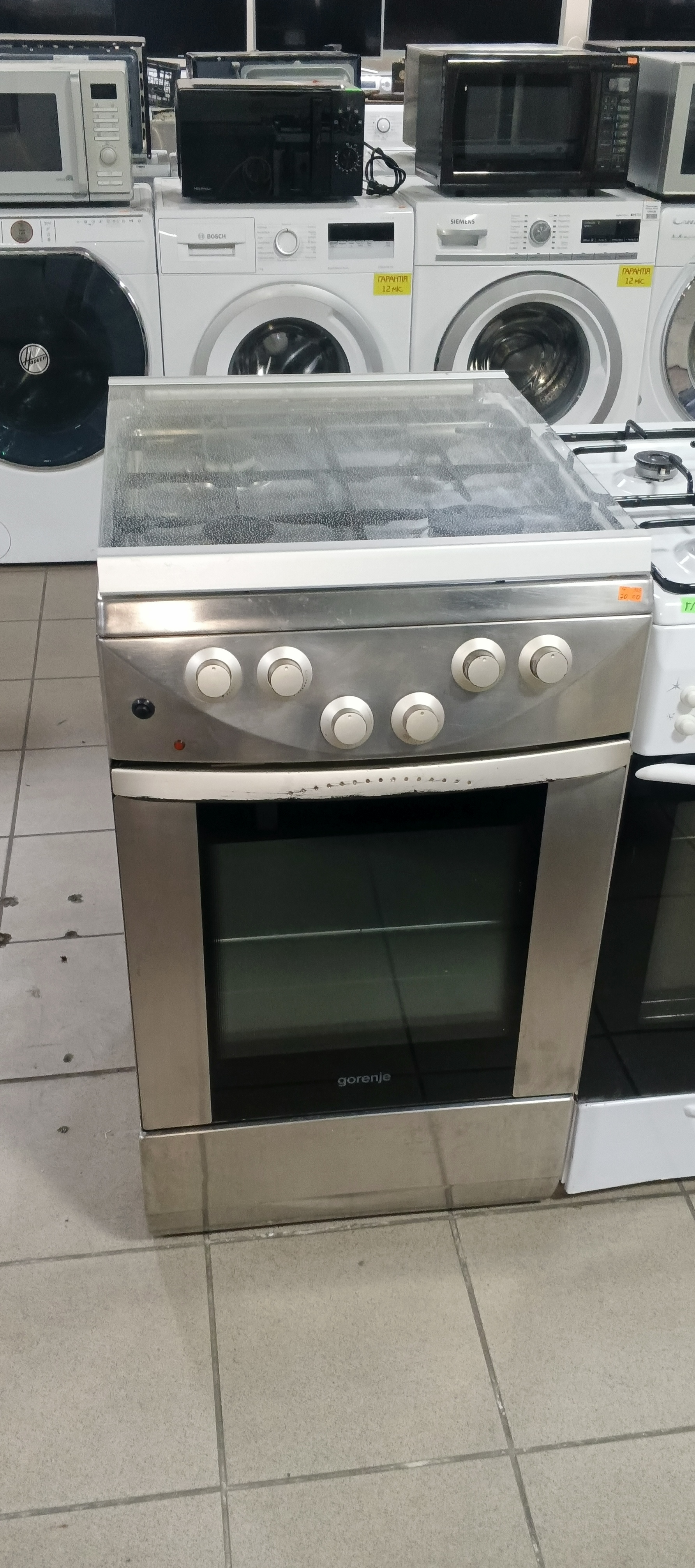 Газова плита Gorenje K 775E ширина 50 см висота 85 см