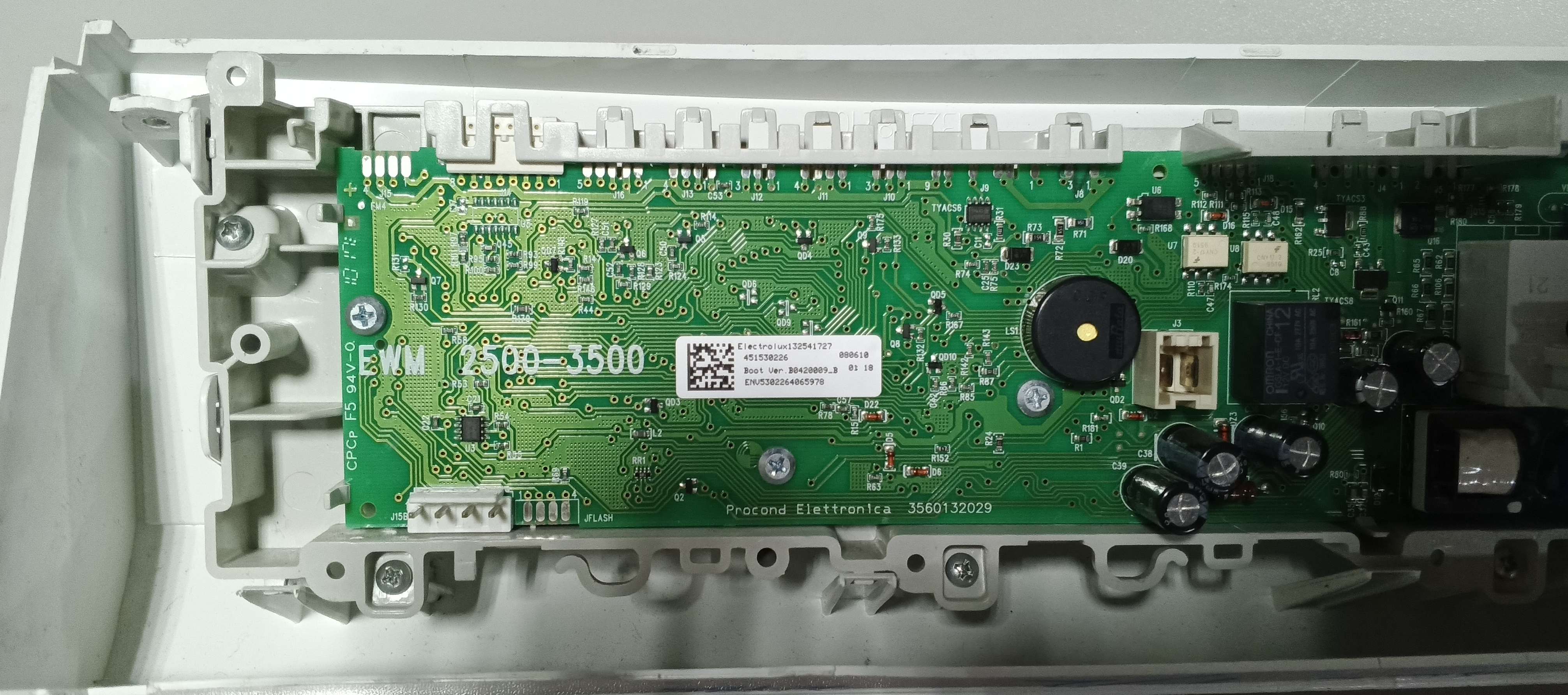 Б/У  Модуль управління(індикація) пральної машини AEG 8kg 132541727