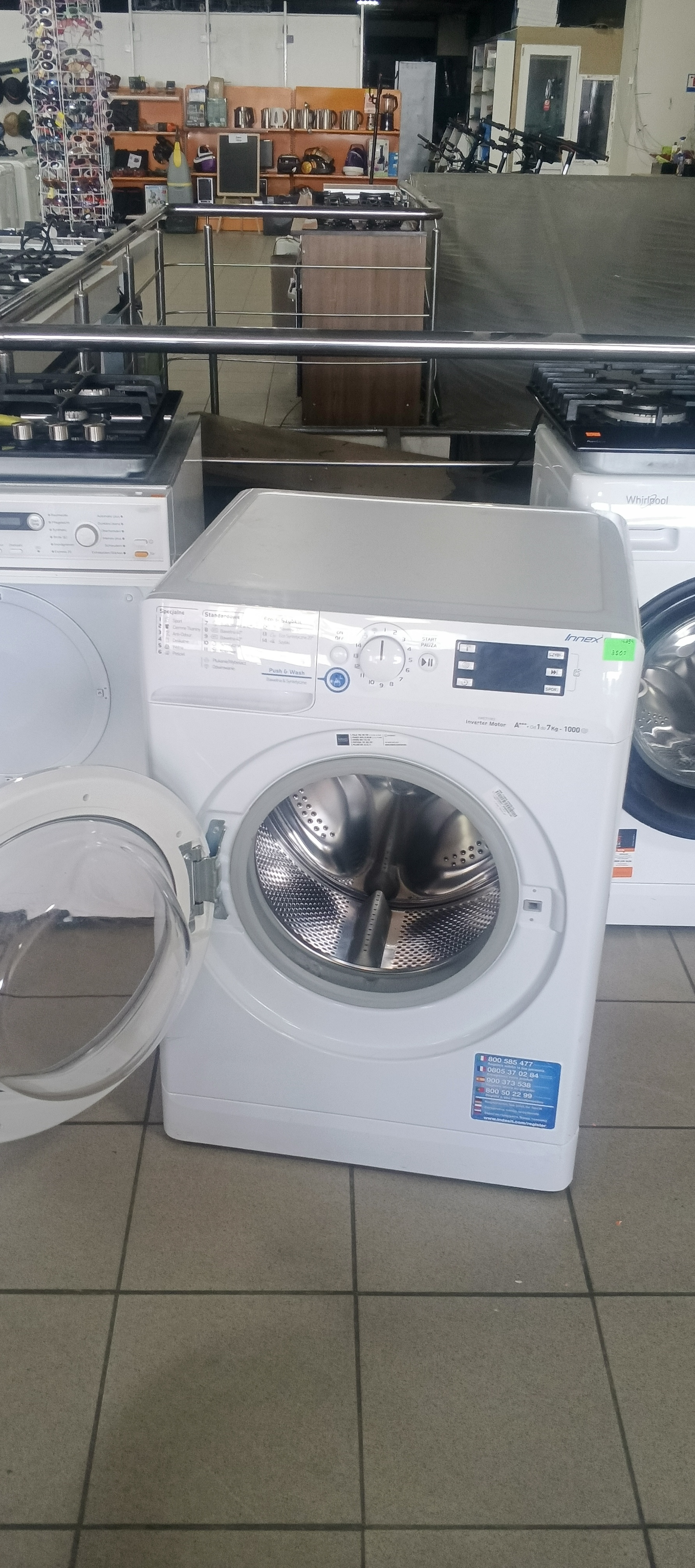 Пральна машина Indesit XWE 71083X WWGG PL