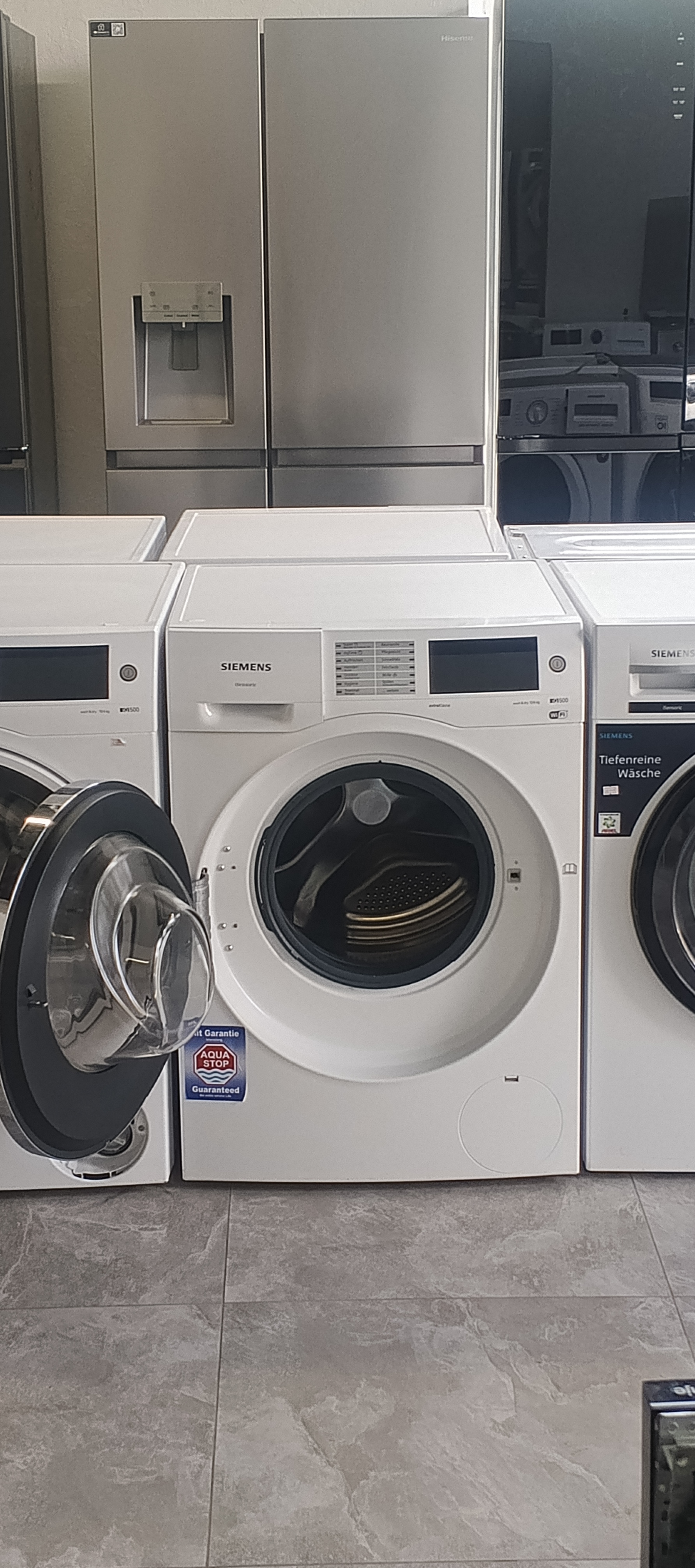 Пральна сушильна машина Siemens iQ500(WD14U590)