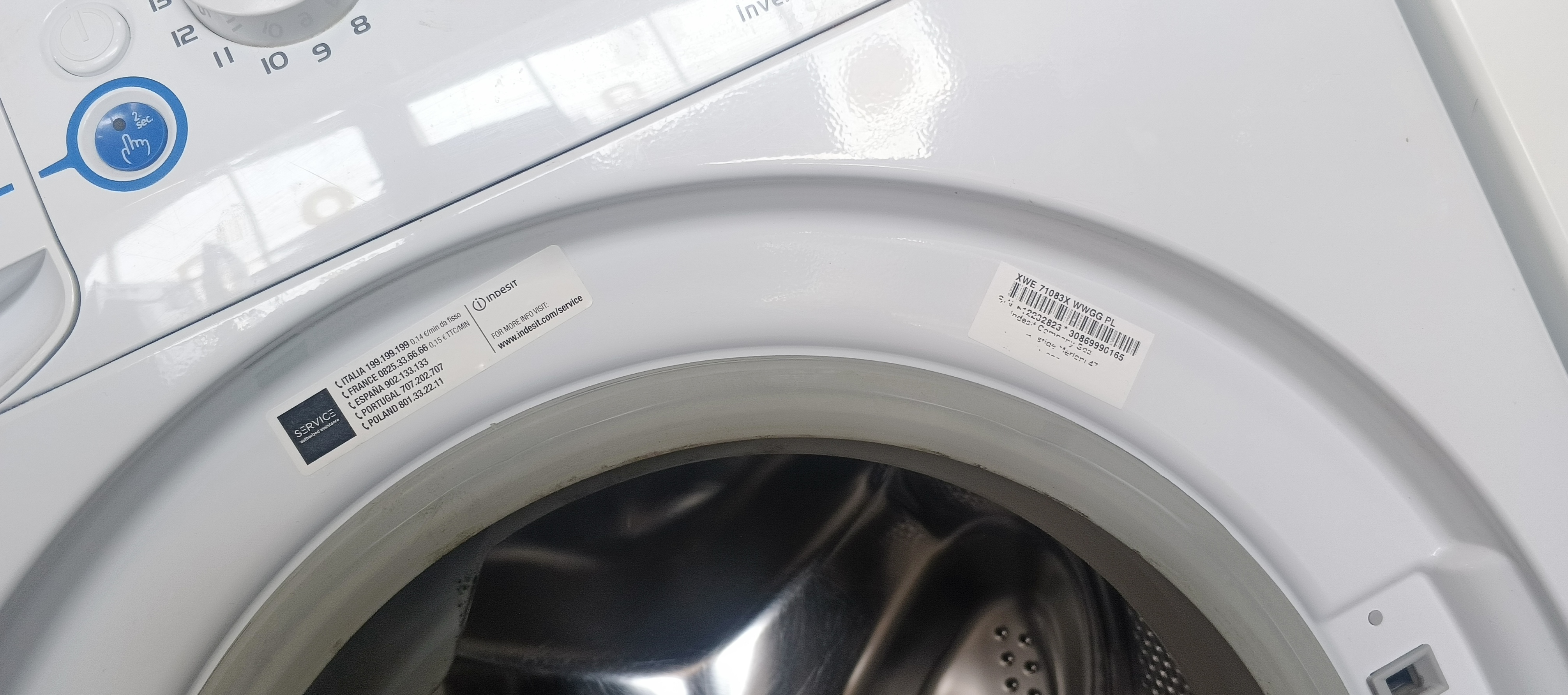 Пральні машини indesit XWE72083X WEGG PL