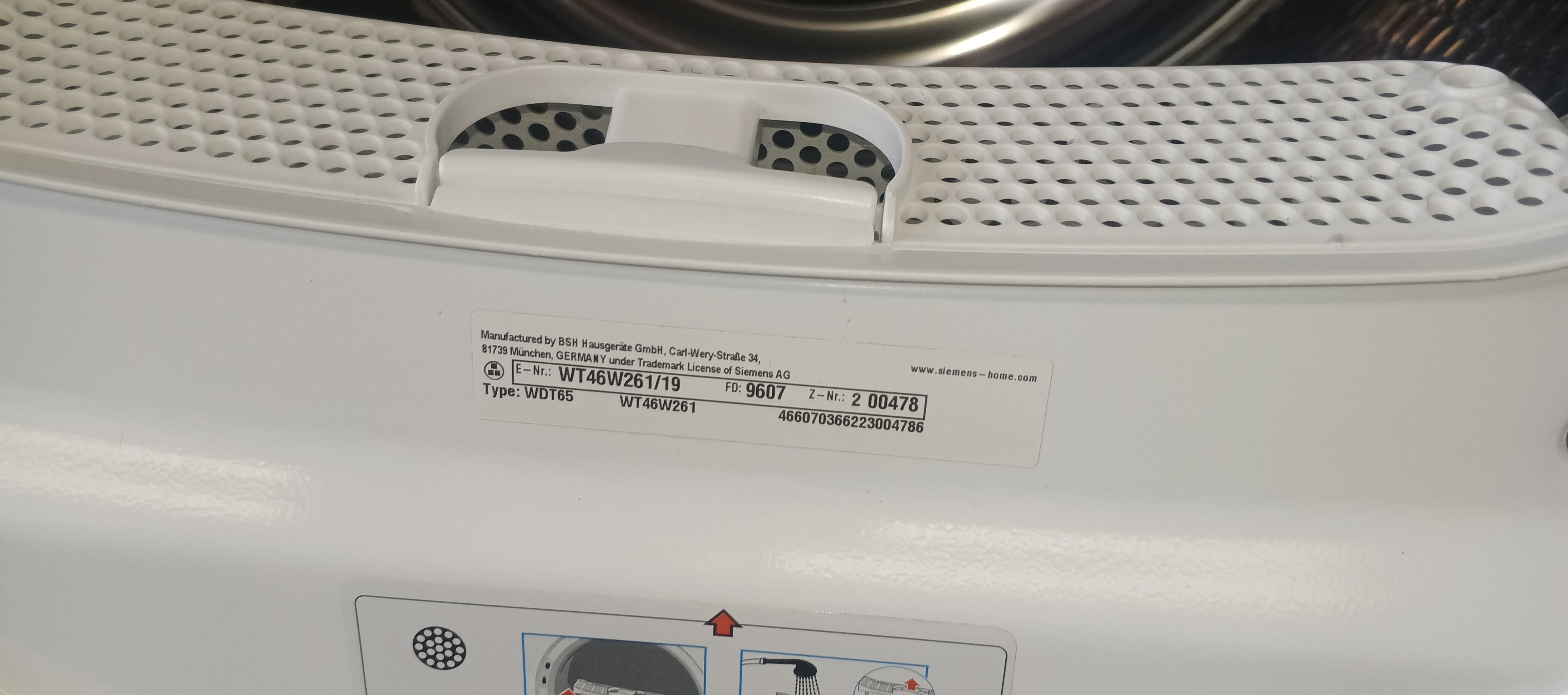 Комплект пральна плюс сушильна машина Siemens