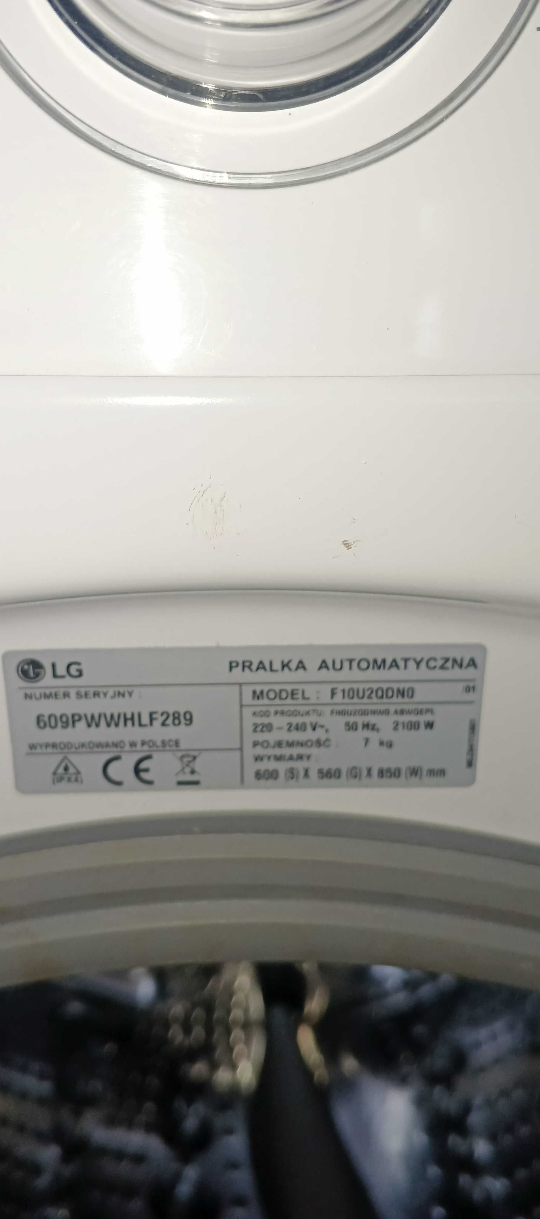 Пральна машина LG F10U2QDN0