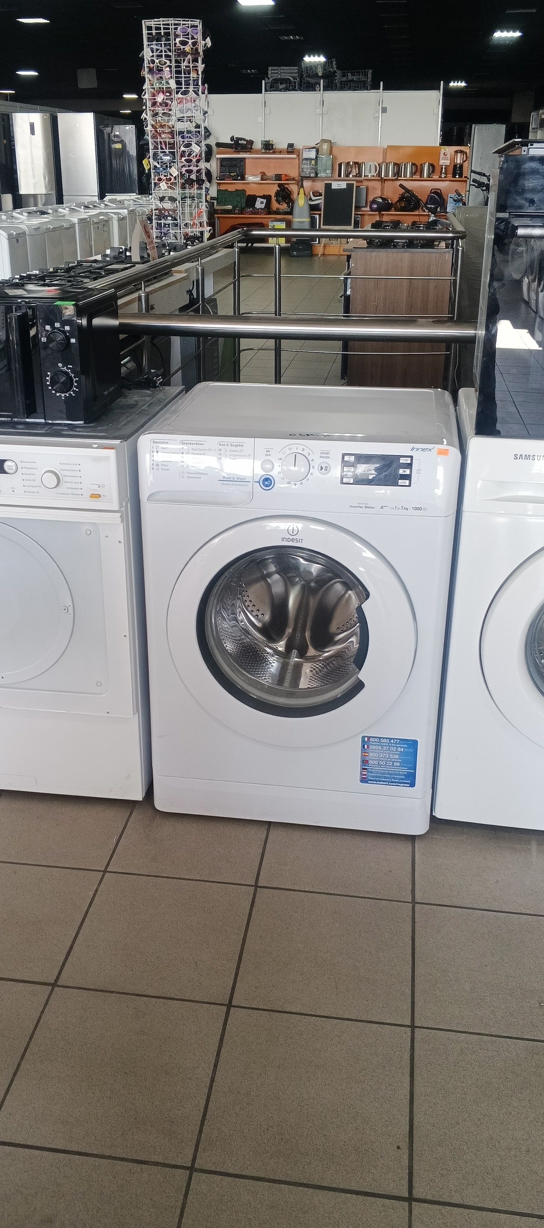 Пральні машини indesit XWE72083X WEGG PL