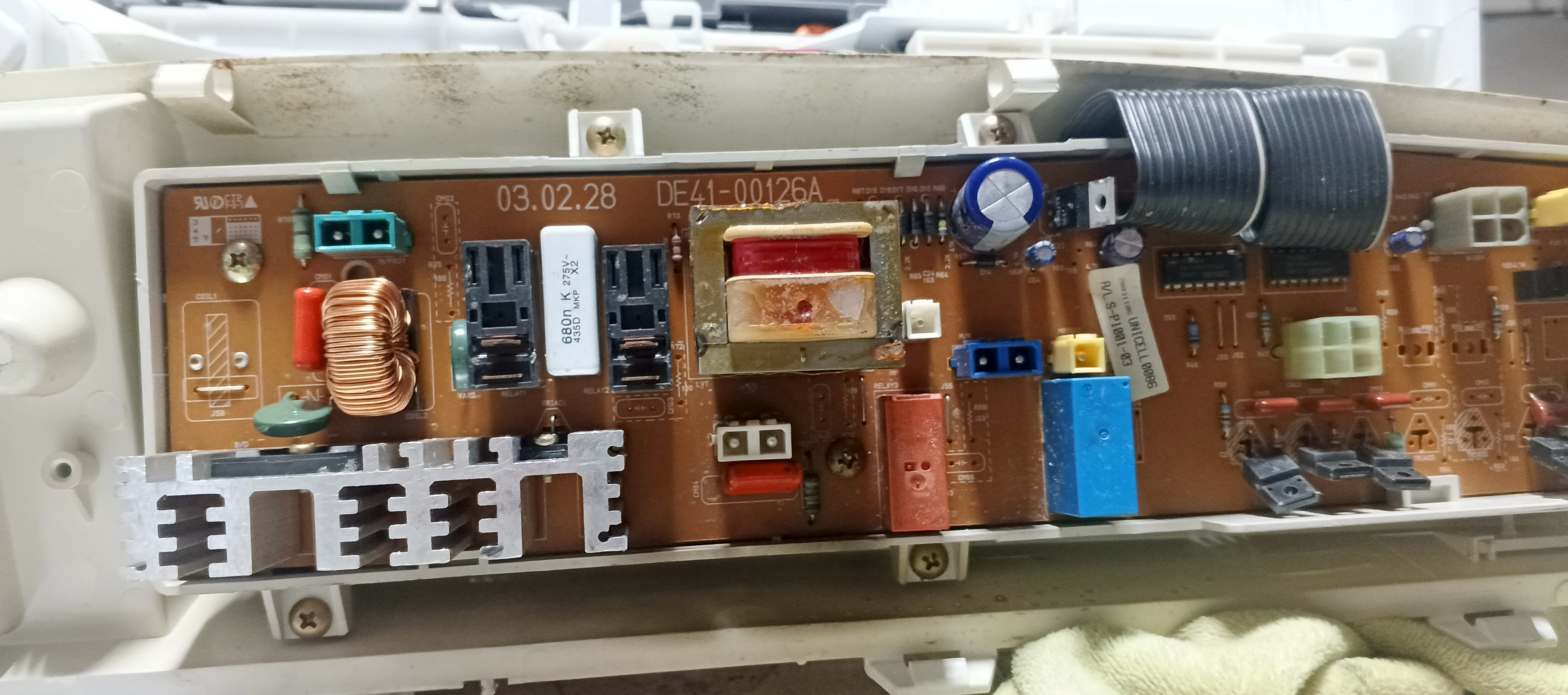Б/У  Модуль управління(індикація) пральної машини Samsung WF-S861