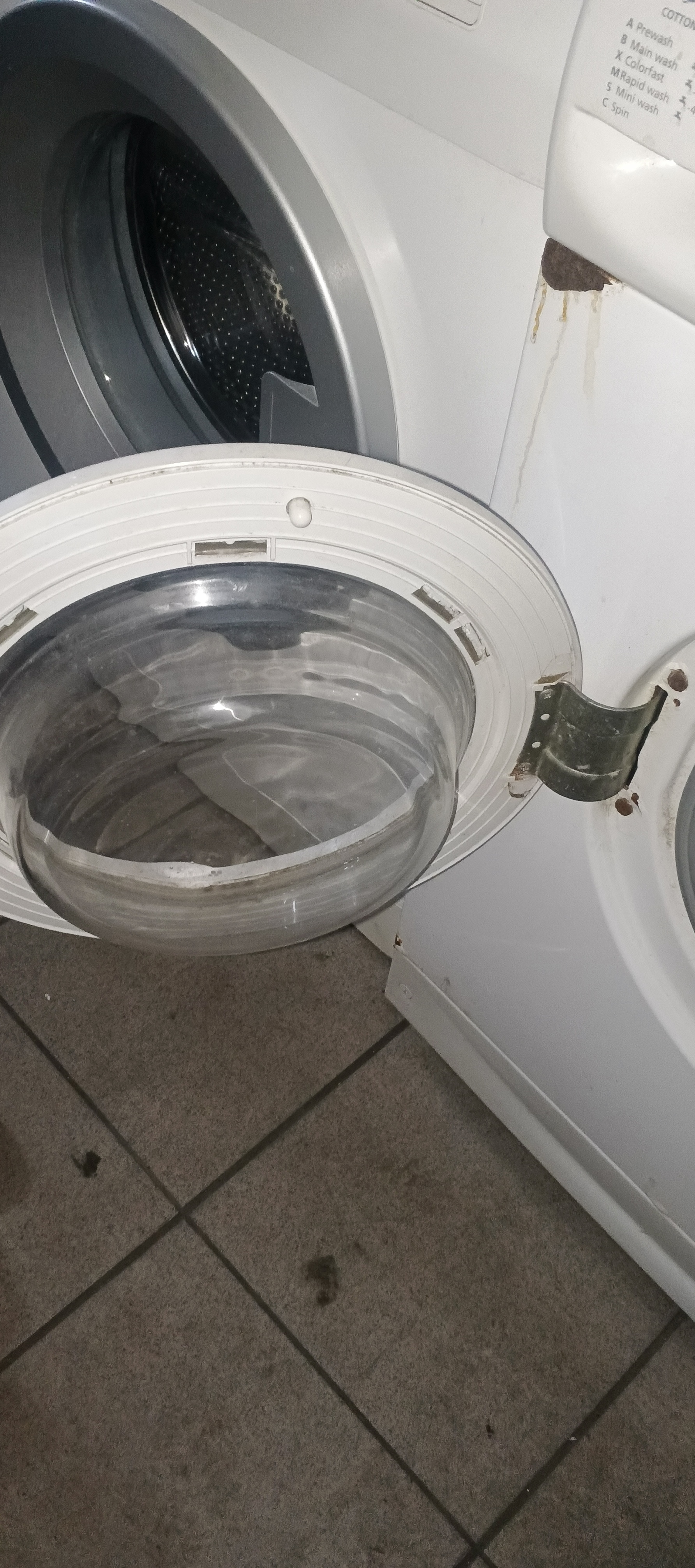 Б/УЛюк в зборі для пральної машини beko WN6005RS