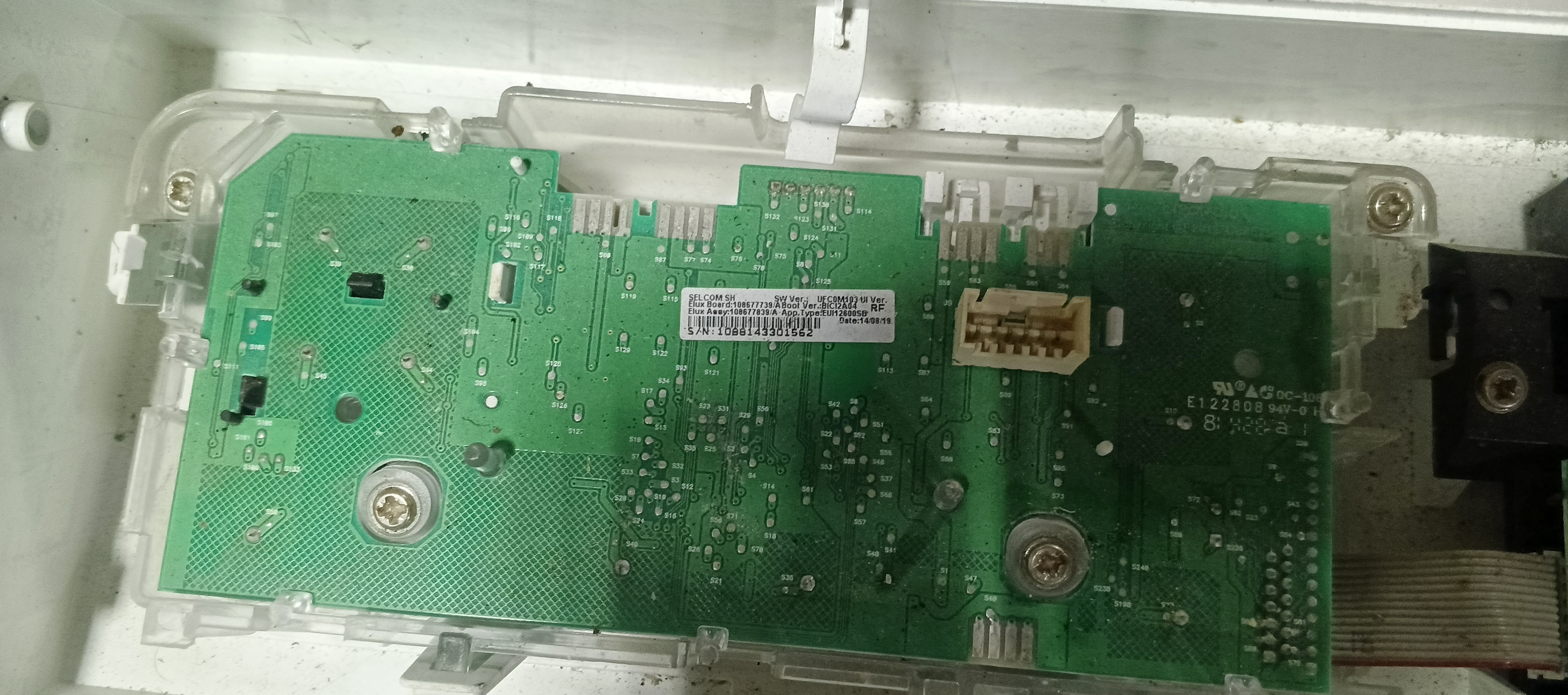 Б/У індикація пральної машини Electrolux 1500RPM