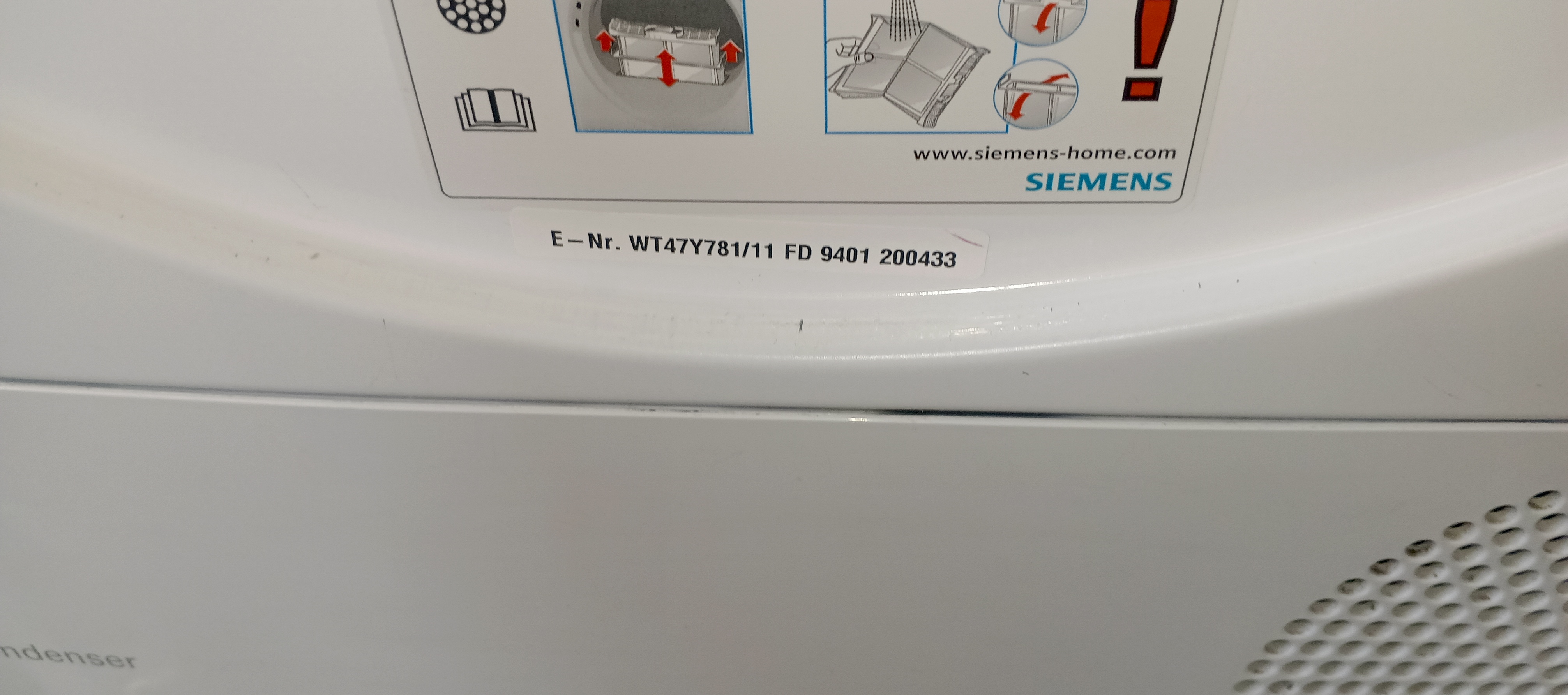 Комплект пральна плюс сушильна машина Siemens