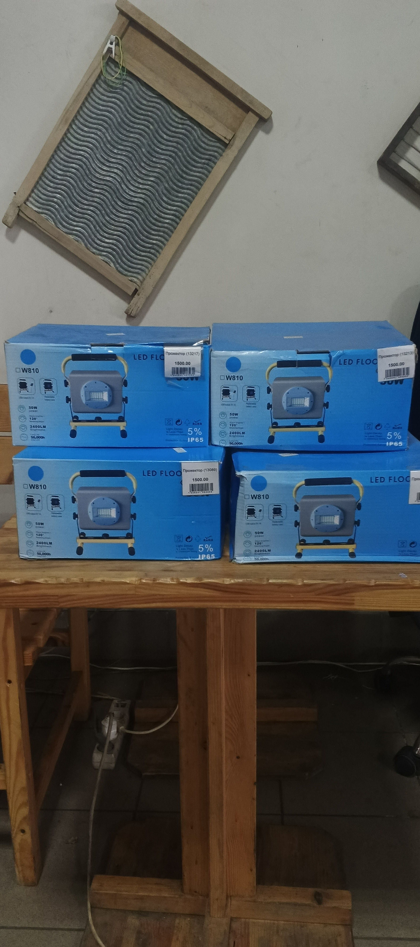 портативні світлодіодні прожектори (LED Floodlight), модель W810.
