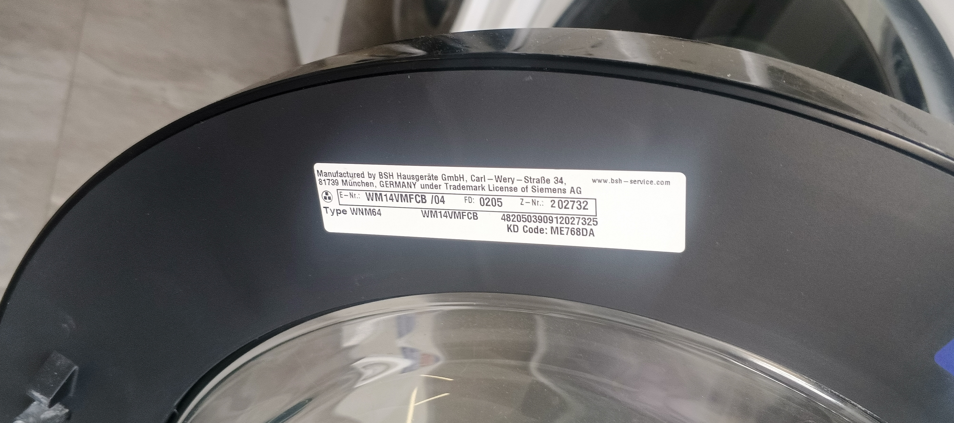 Пральна машина Siemens iQ700(WM14VMFCB/04)