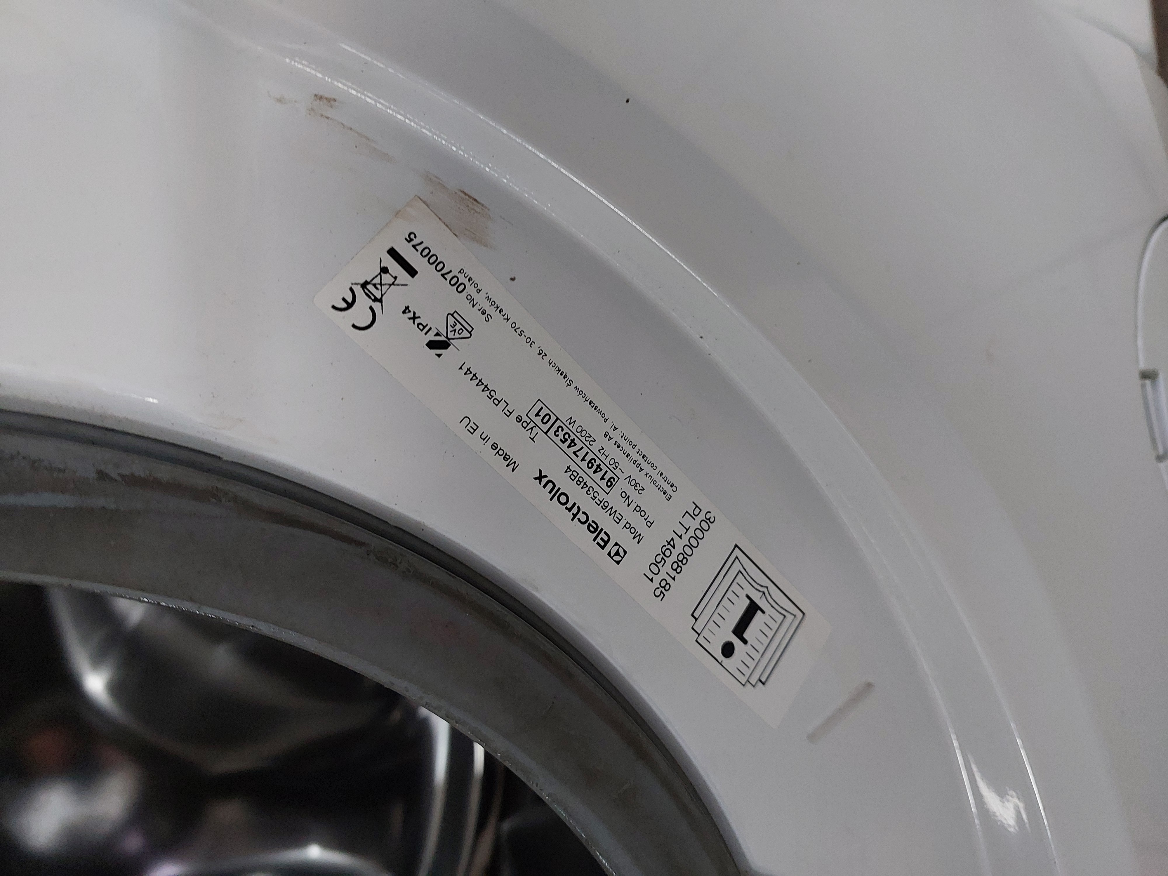 Пральна машина Electrolux EW6F5348B4 — Electrolux, б/у, Львів