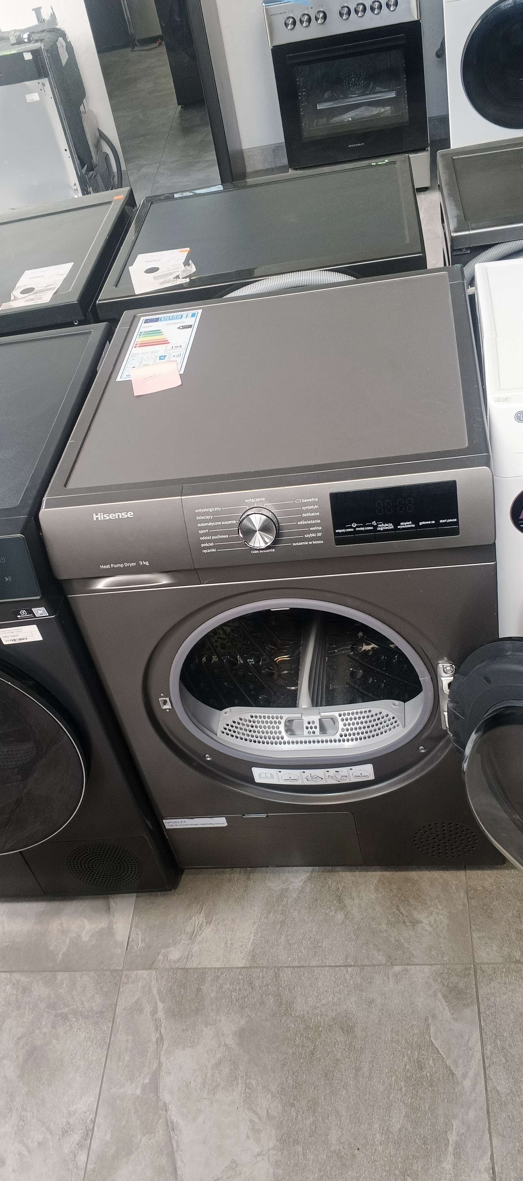 Сушильна машина Hisense DHQA903VT/PL