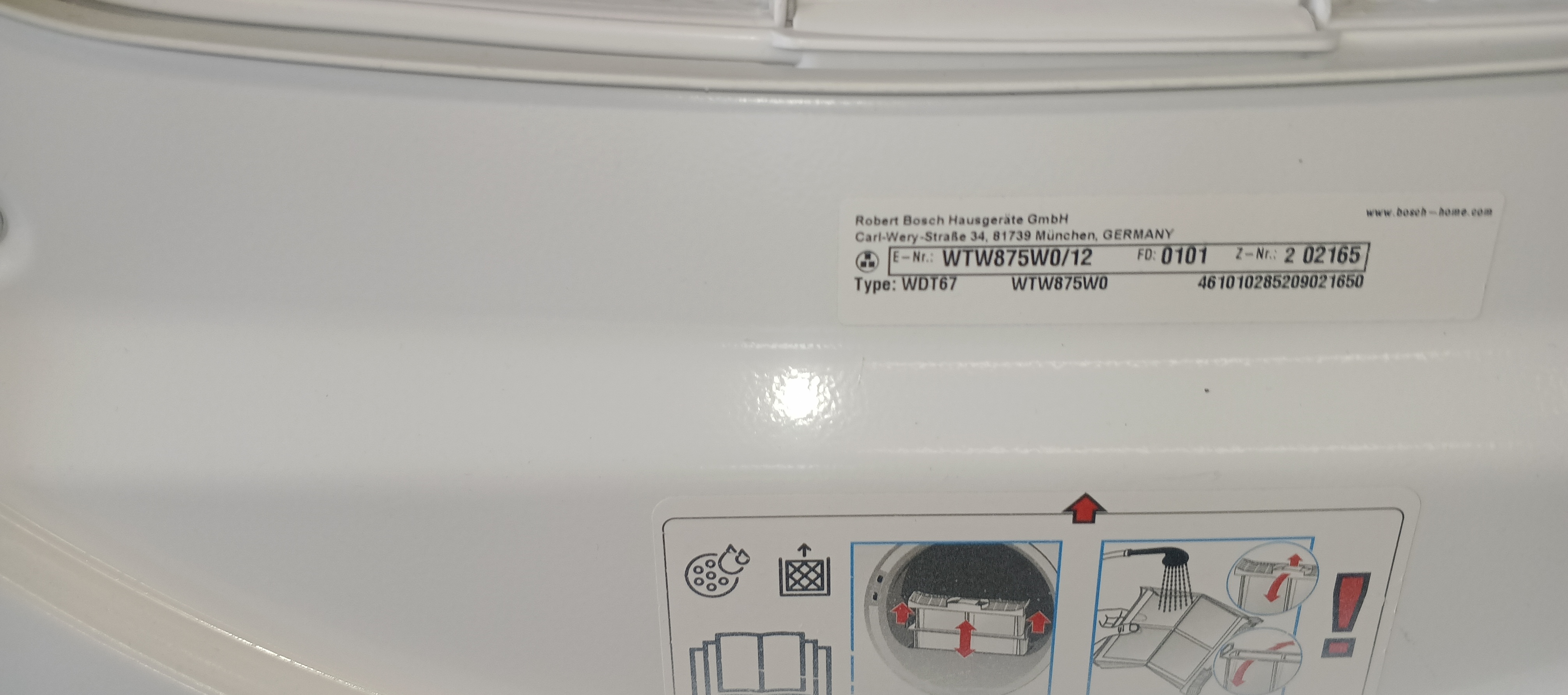 Комплект пральна плюс сушильна машина Bosch