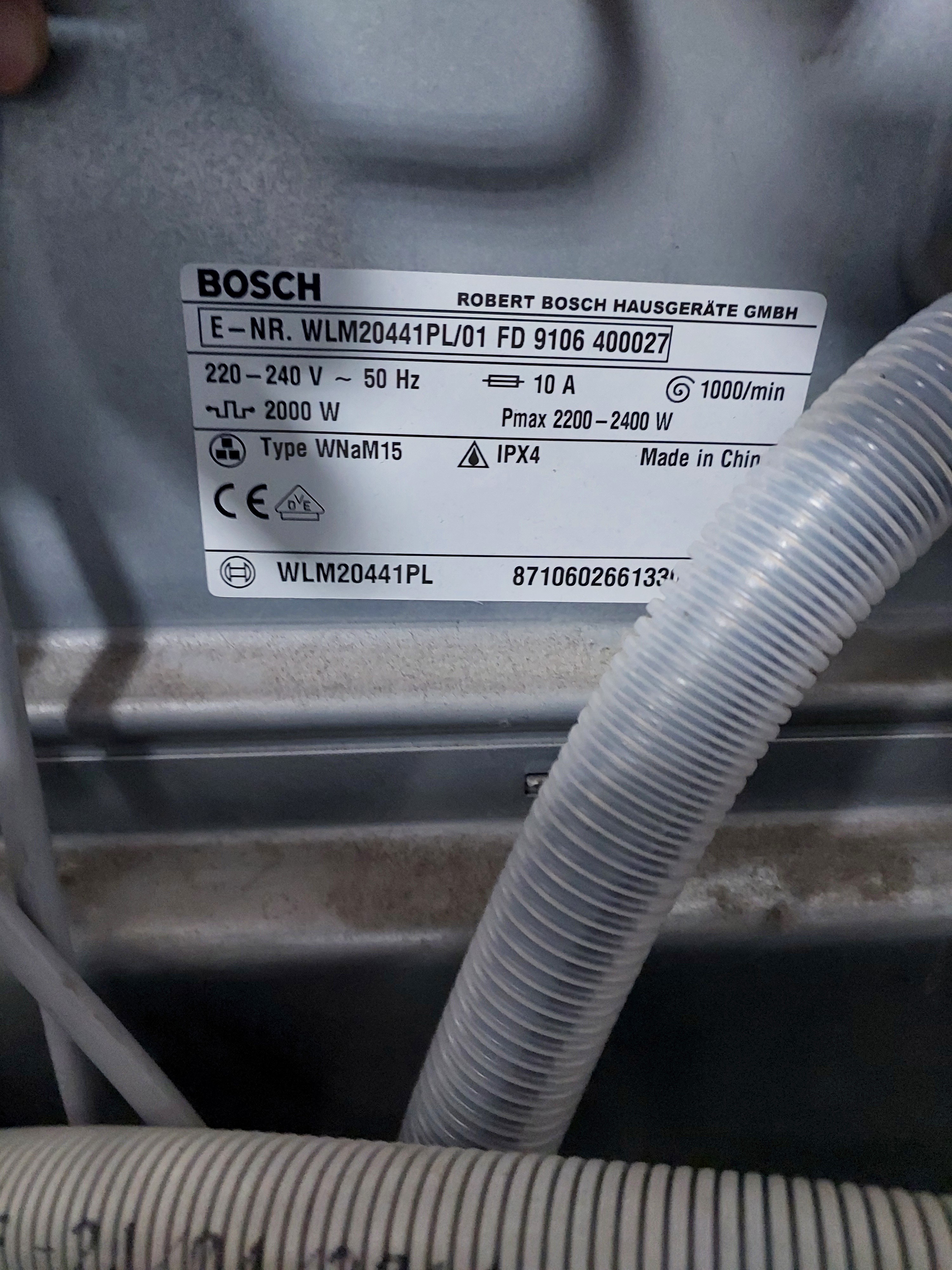 Пральна машина Bosch WLM20441PL/01 — Bosch, б/у, Львів