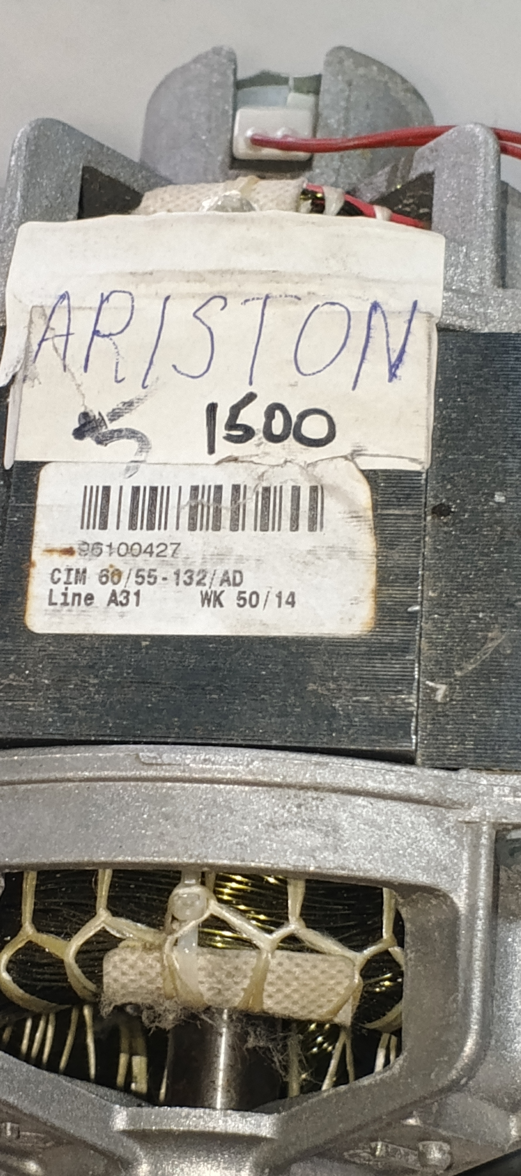Б/у мотор для пральної машинки hotpoint ariston