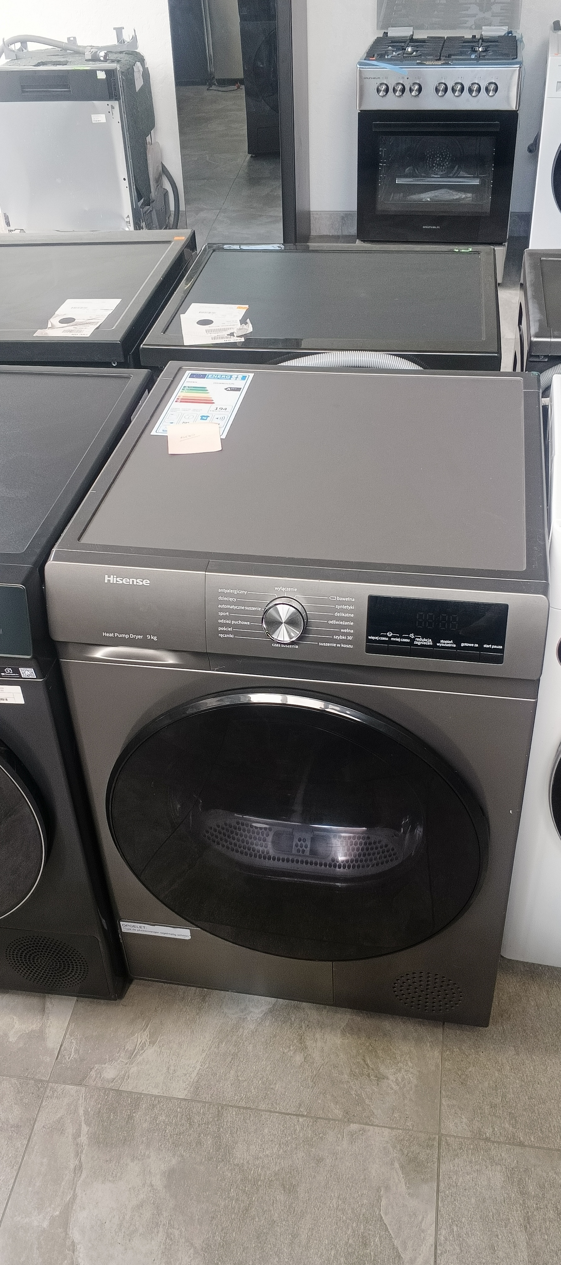 Сушильна машина Hisense DHQA903VT/PL