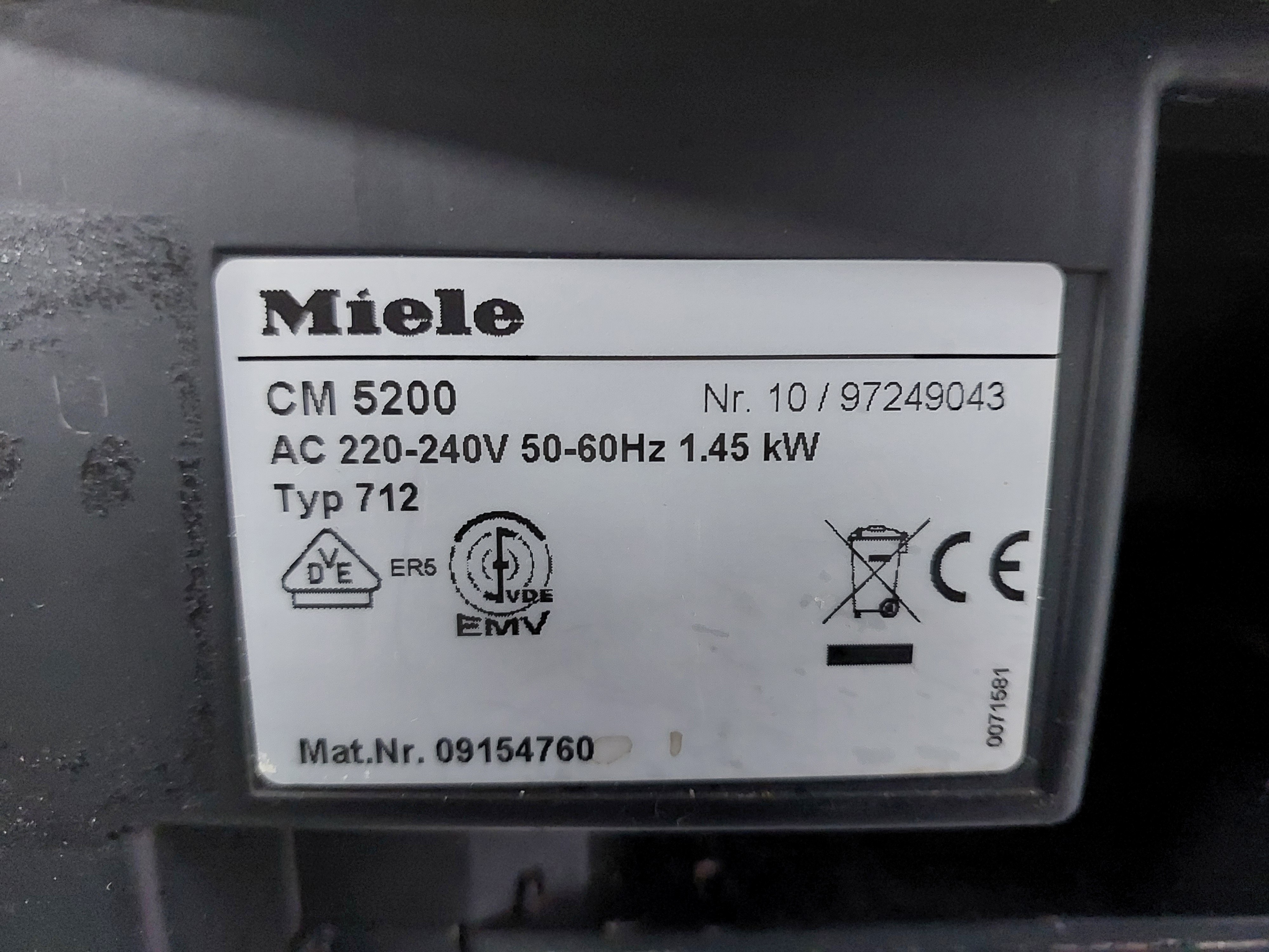 Кавоварка Miele CM5200 — Miele, б/у, Львів