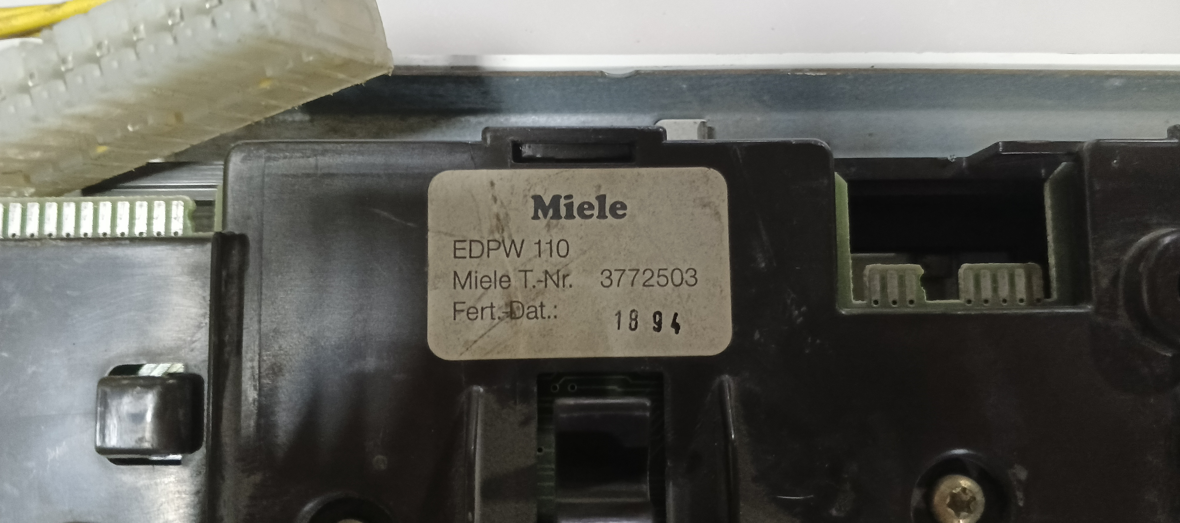 Б/У Модуль управління(індикація) пральної машини Miele EDPW110