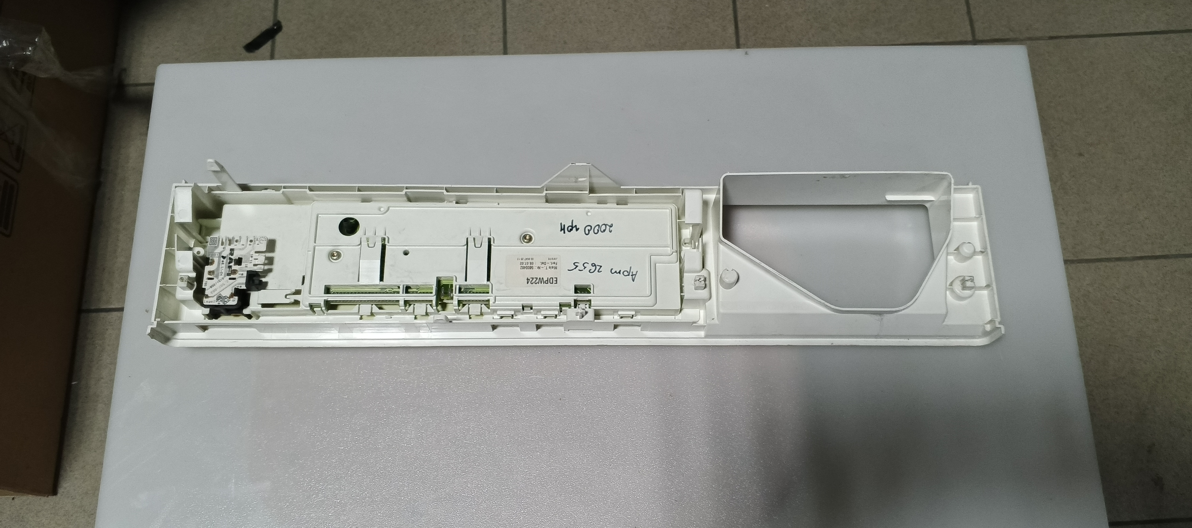 Б/У Модуль управління(індикація) пральної машини Miele EDPW224