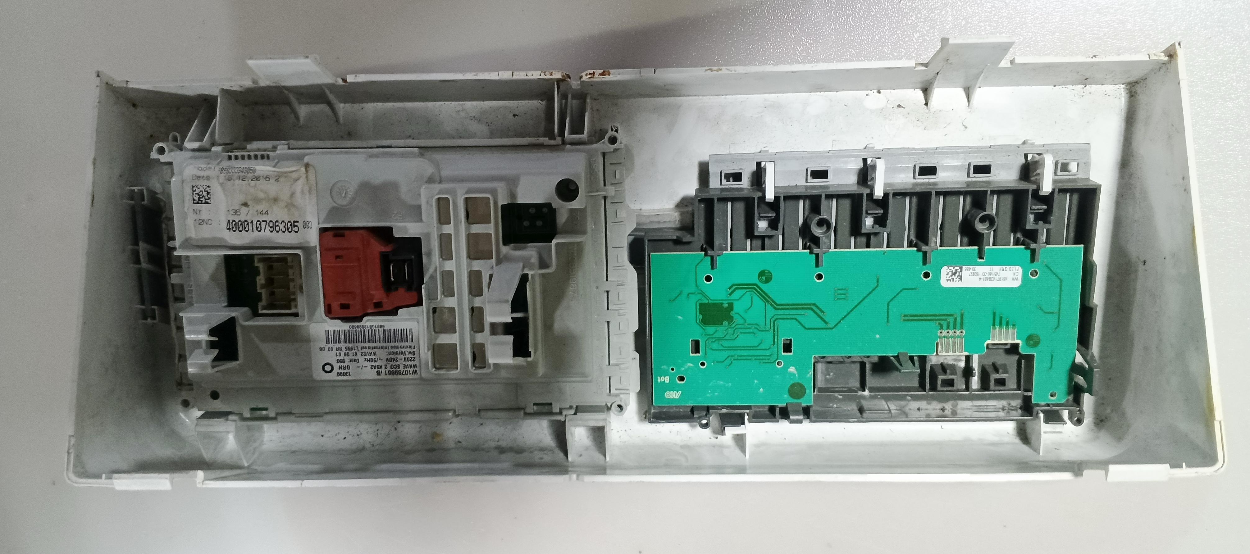 Б/У  Модуль управління(індикація) пральної машини Whirlpool W10789861/B