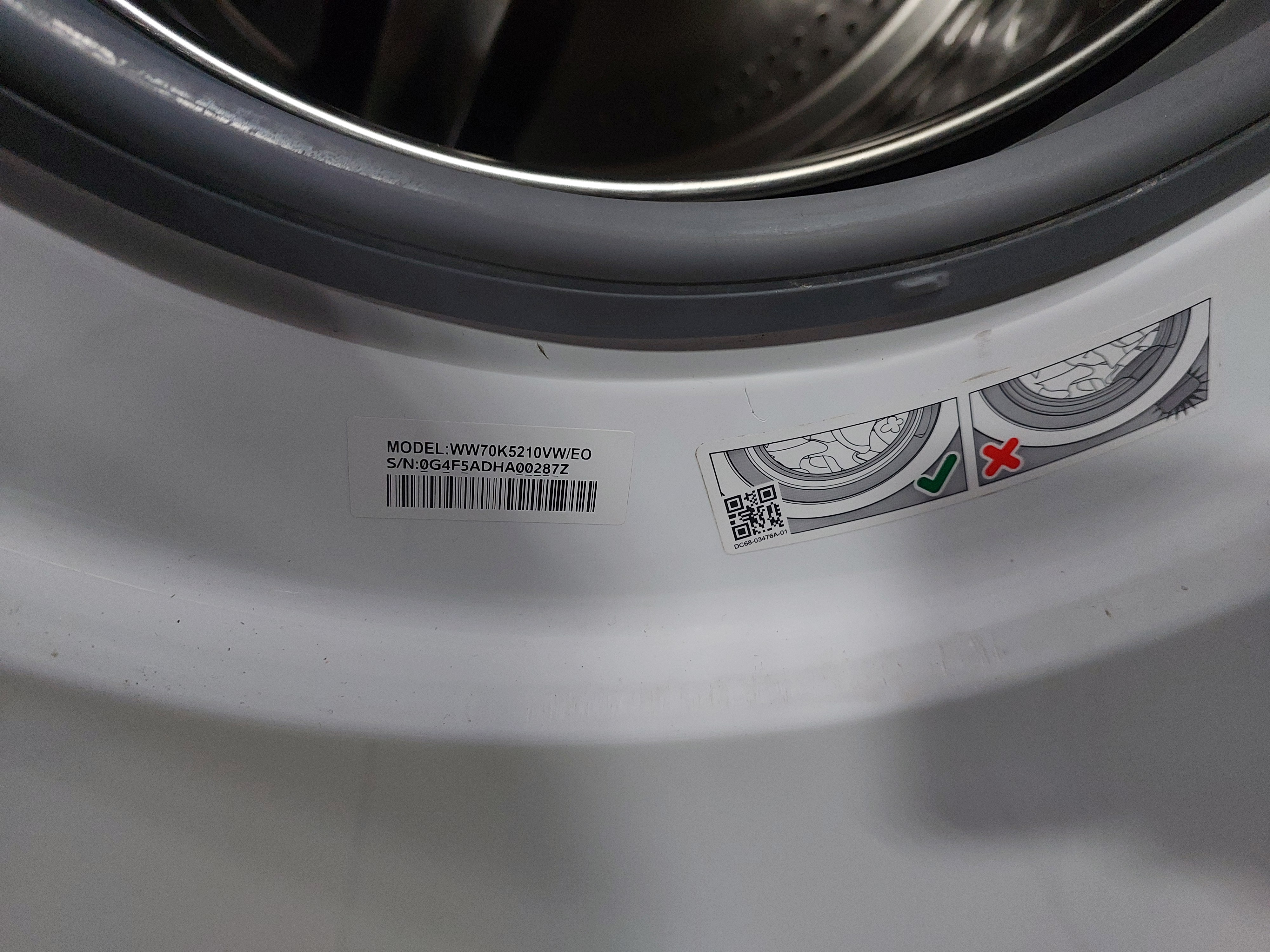 Пральна машина Samsung WW70K5210VW — Samsung, б/у, Львів