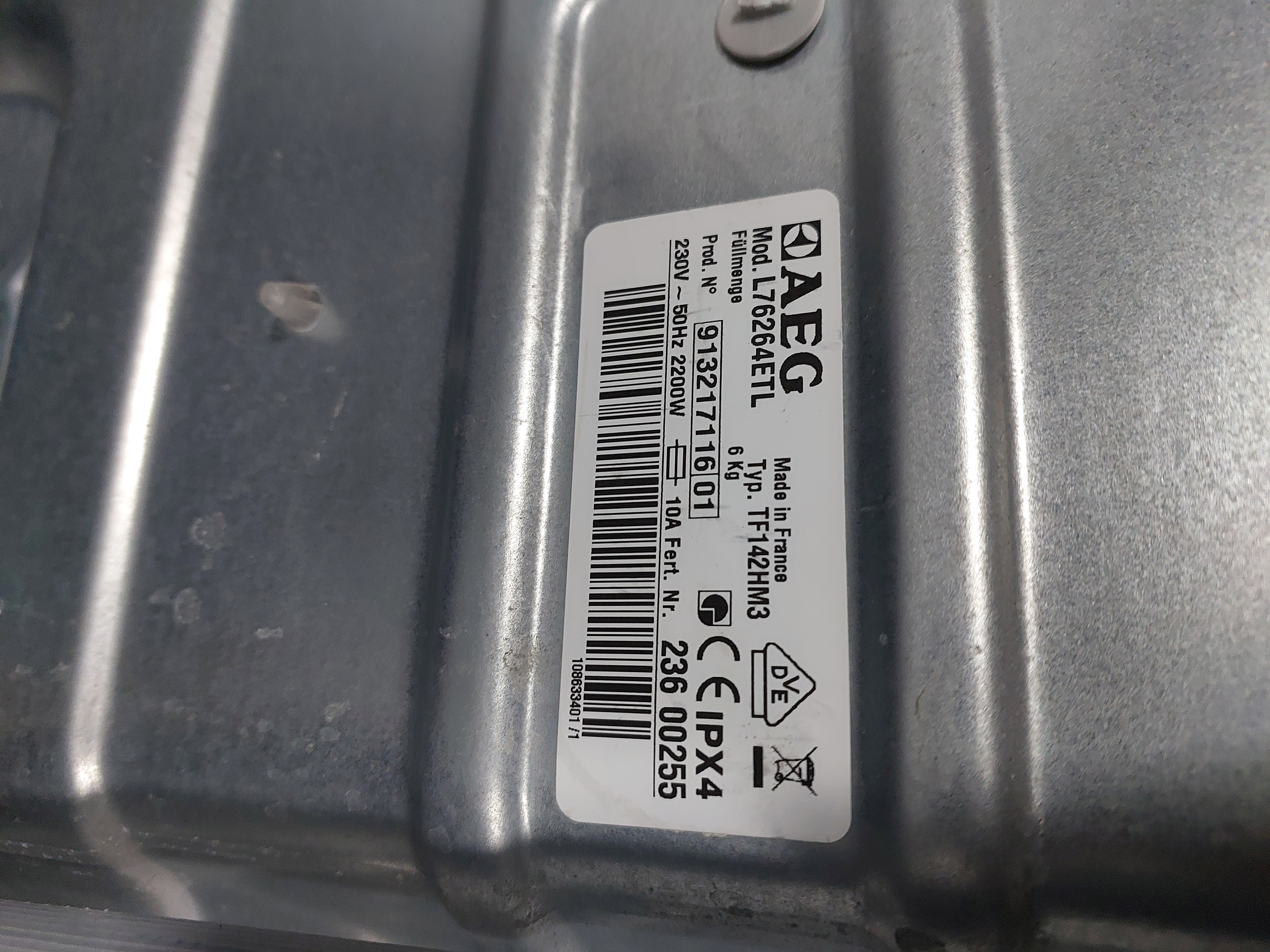 Пральна машина AEG L76264ETL — AEG, б/у, Львів