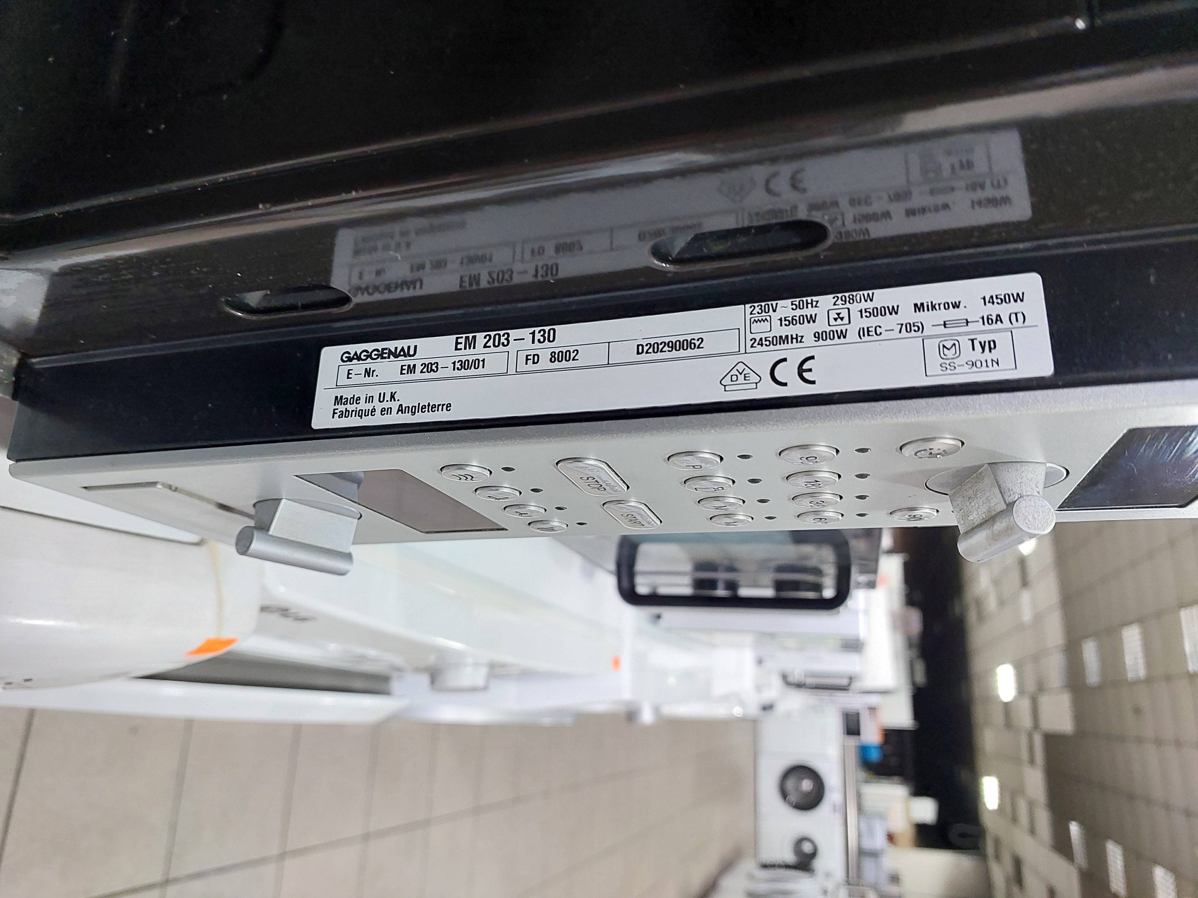 Мікрохвильова піч GAGGENAU FD 8002 — GAGGENAU, б/у, Львів