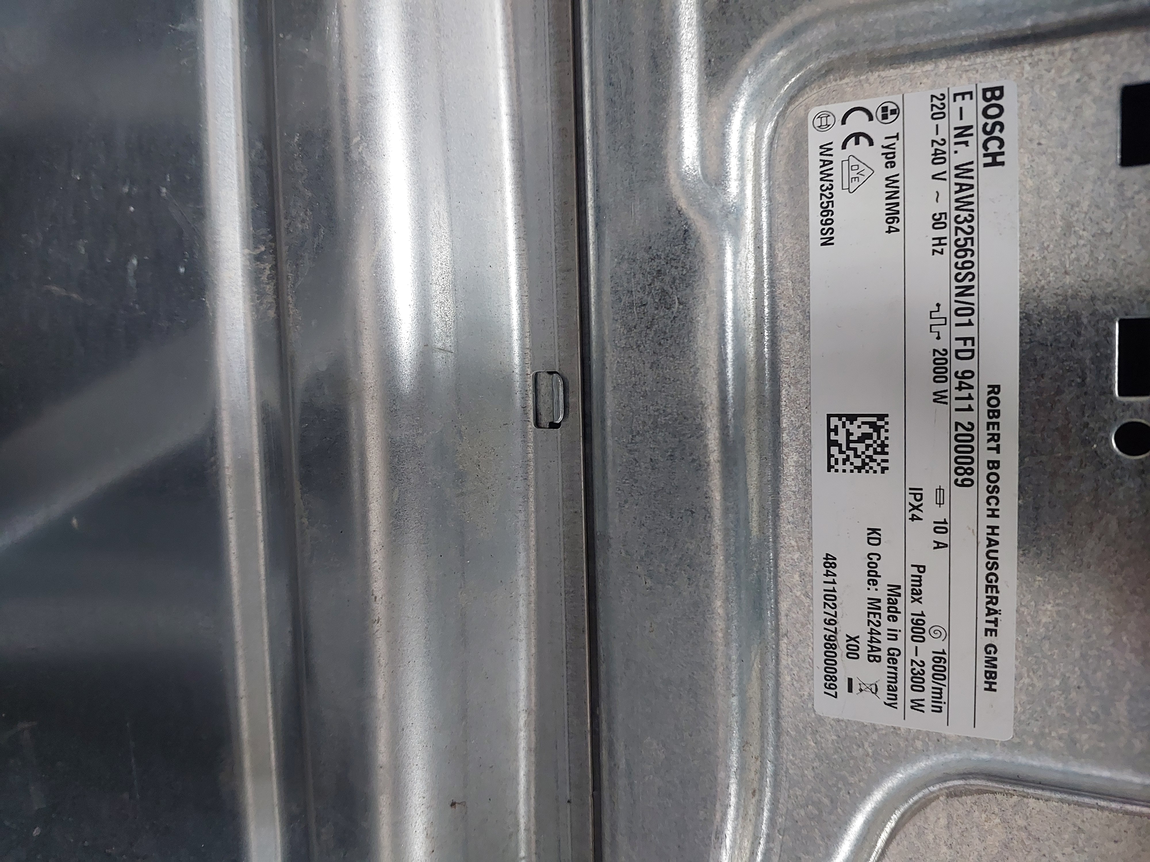 Пральна машина Bosch WAW32569SN/01
