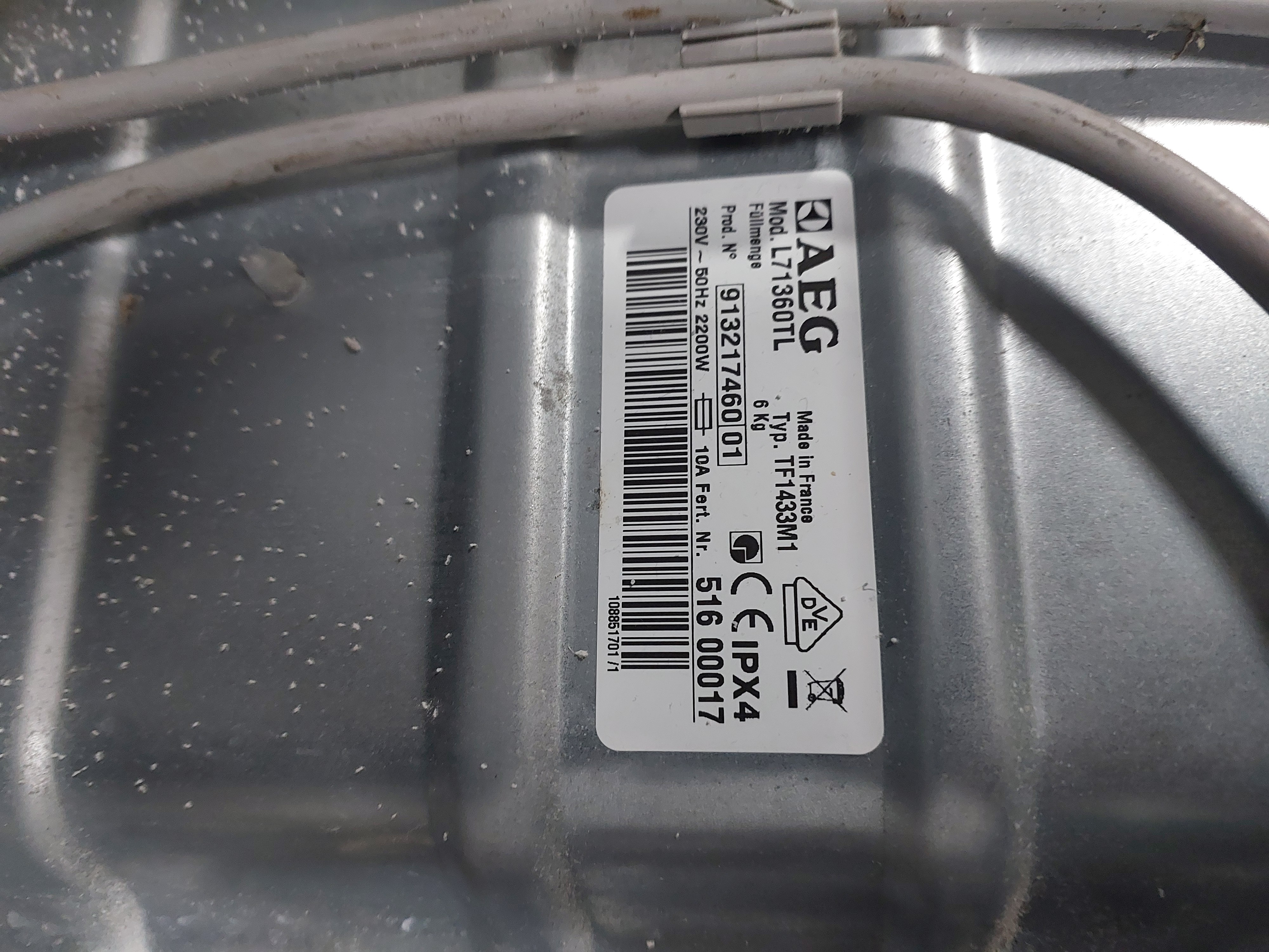 Пральна машина AEG L71360TL — AEG, б/у, Львів