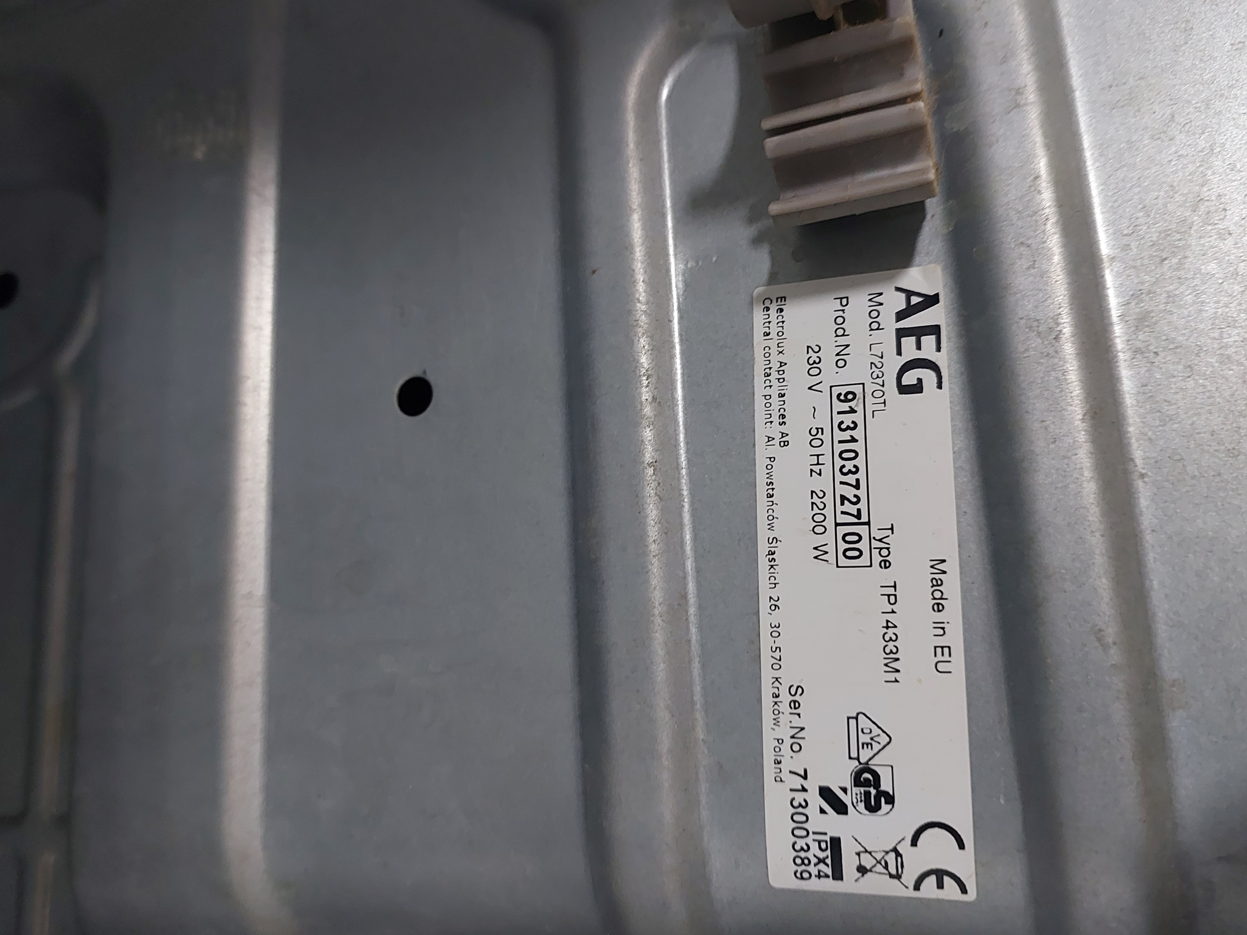 Пральна машина AEG L72370TL — AEG, б/у, Львів