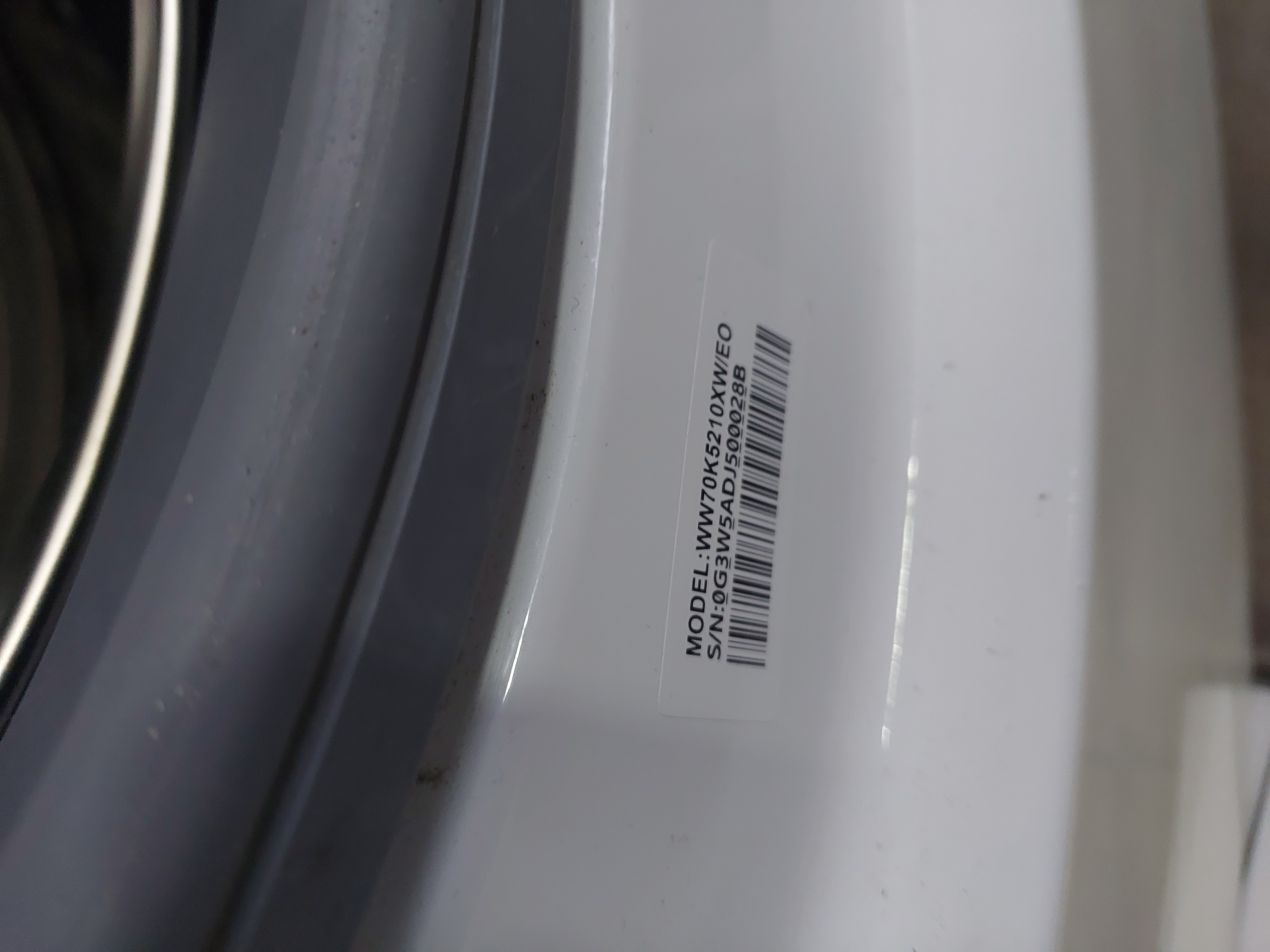 Пральна машина Samsung WW70K5210XW — Samsung, б/у, Львів